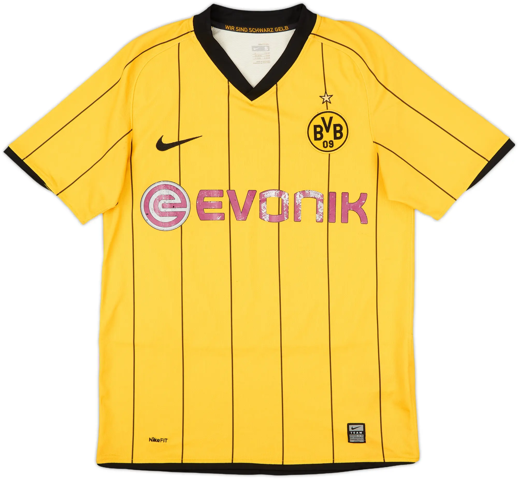 Nike Borussia Dortmund Mens SS Home Shirt 2008/09