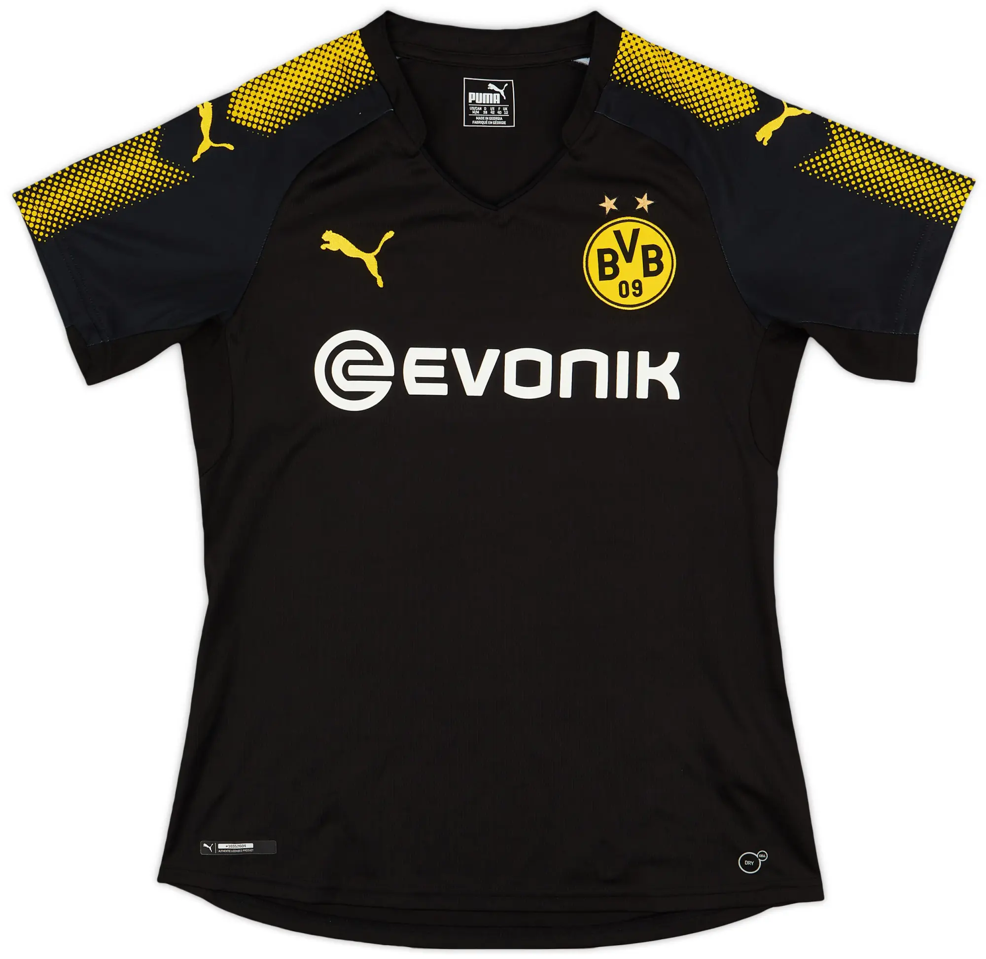 Puma 2017-18 Borussia Dortmund Away Shirt - 9/10 - (Women's M)