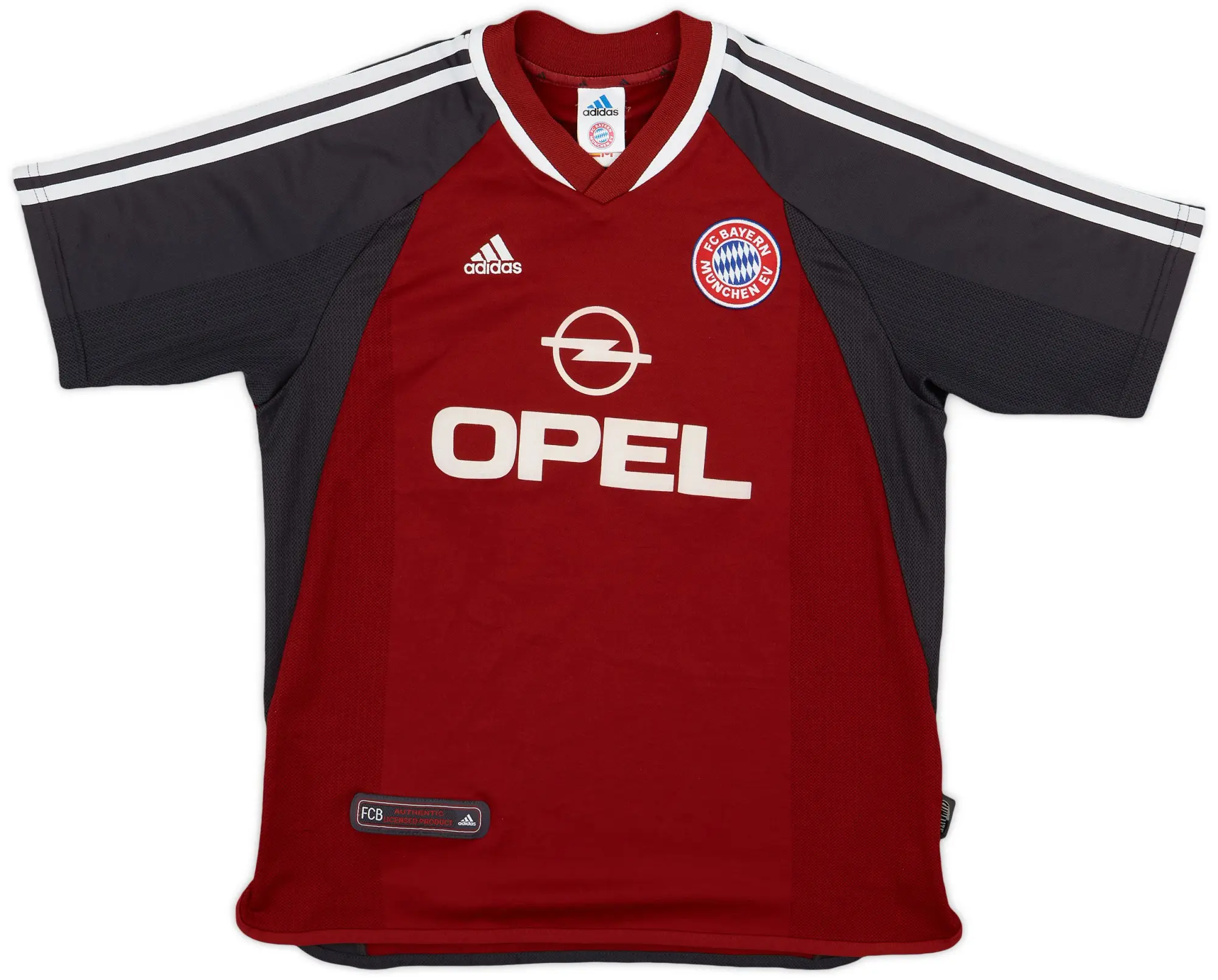 adidas 2001-02 Bayern Munich Home Shirt - 8/10 - (XL.Boys)