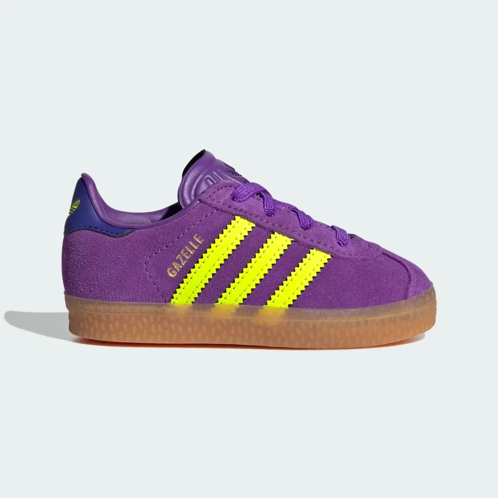 Adidas Originals Gazelle Comfort Closure Elastic Laces Infant Trainers