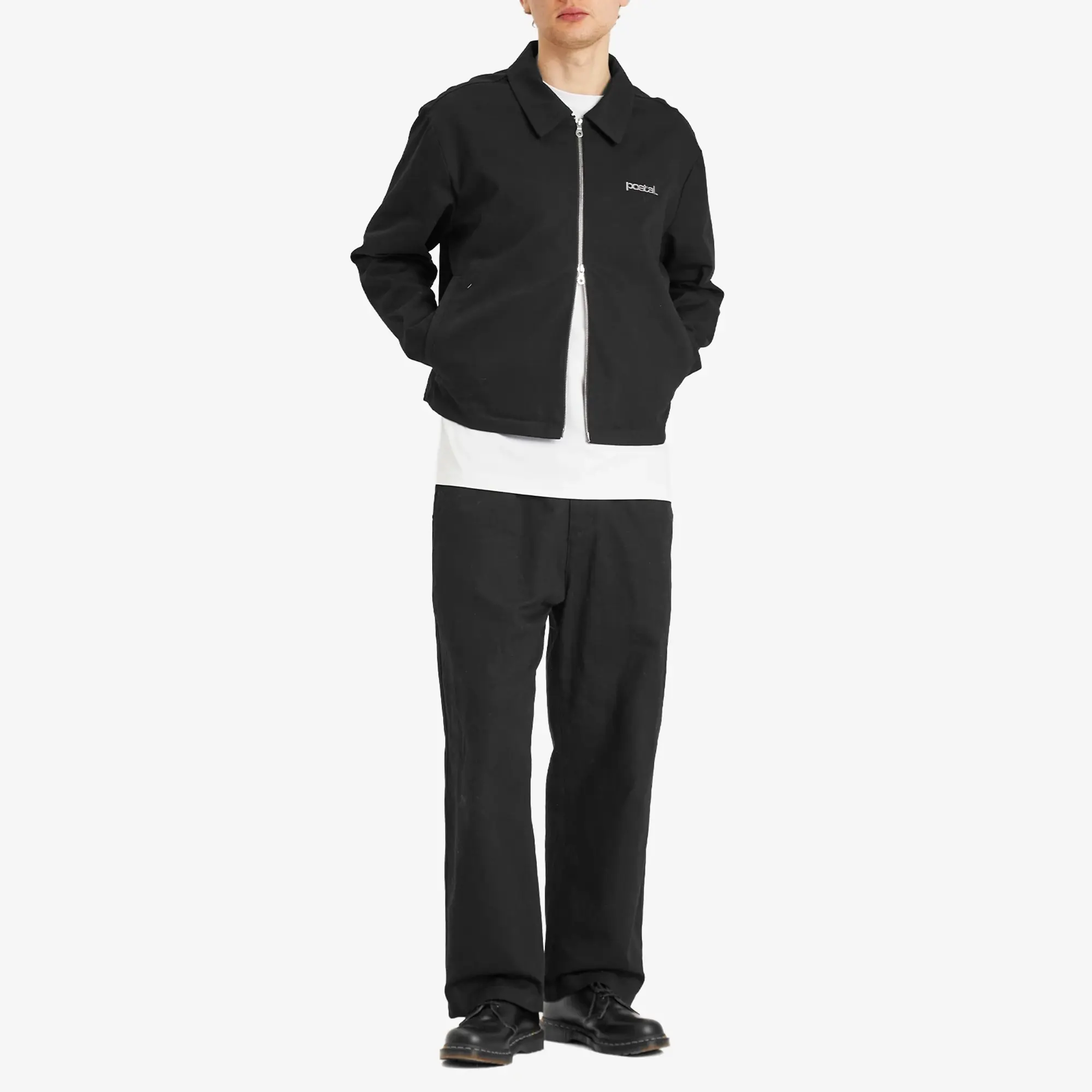 POSTAL Men's Work Jacket Black