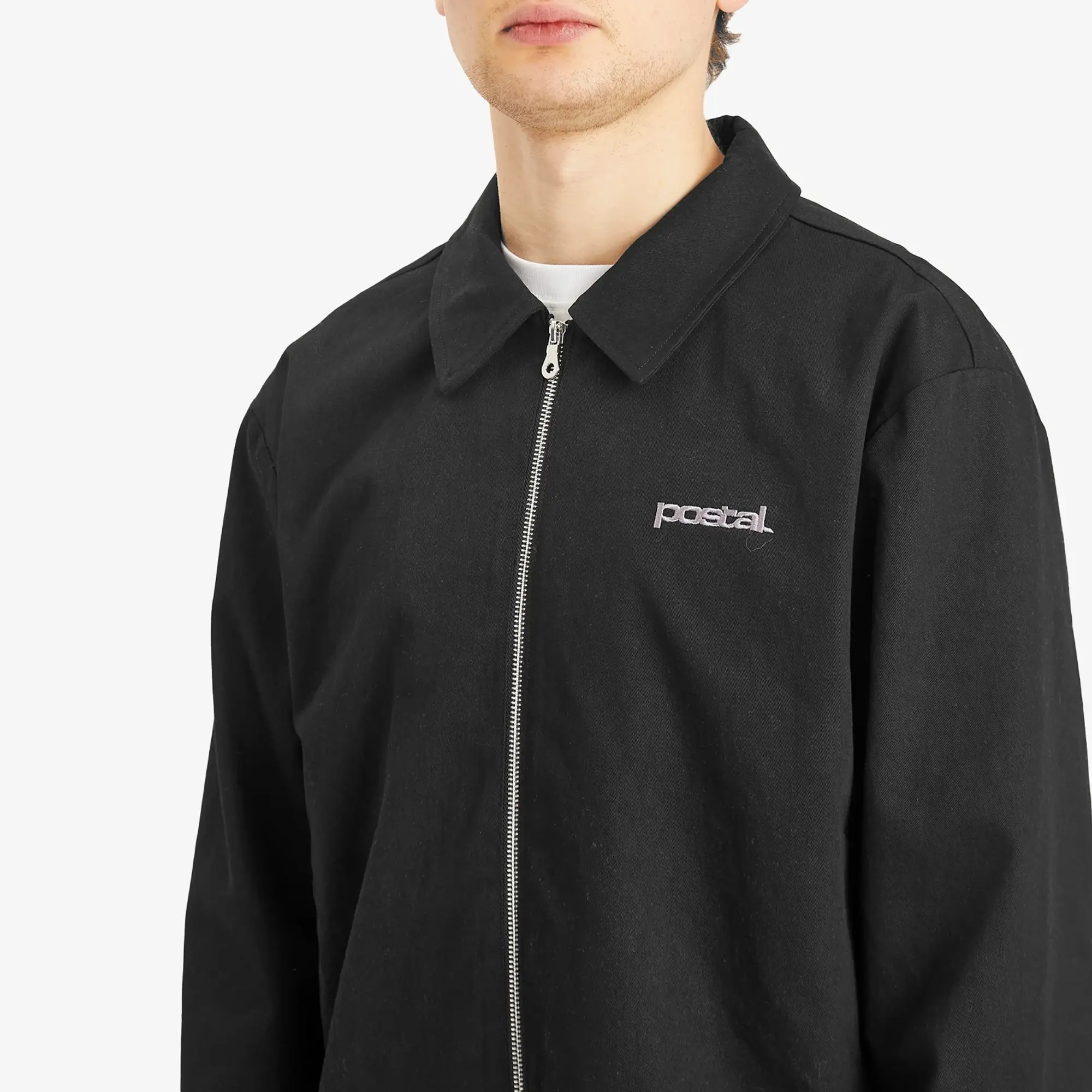 POSTAL Men's Work Jacket Black