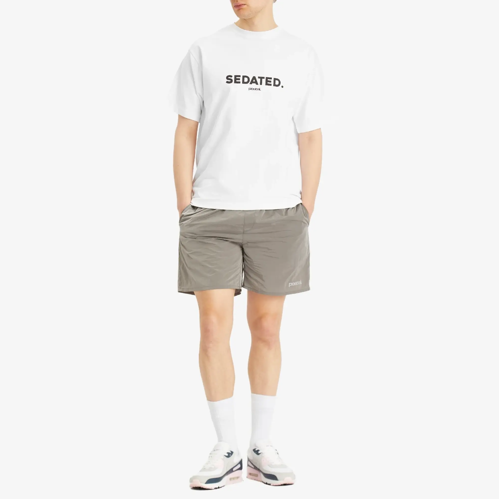 POSTAL Men's Sedated T-Shirt White