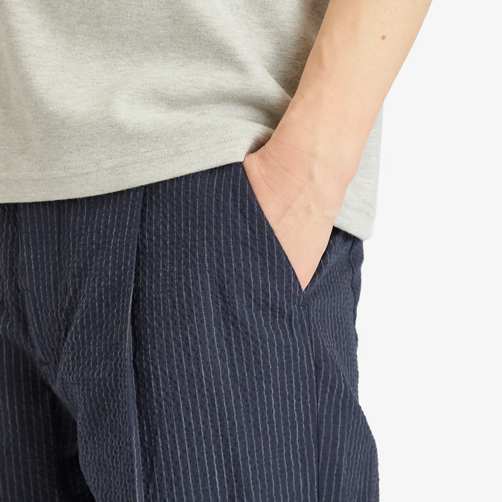 Oliver Spencer Men's Orton Pleated Trousers Navy