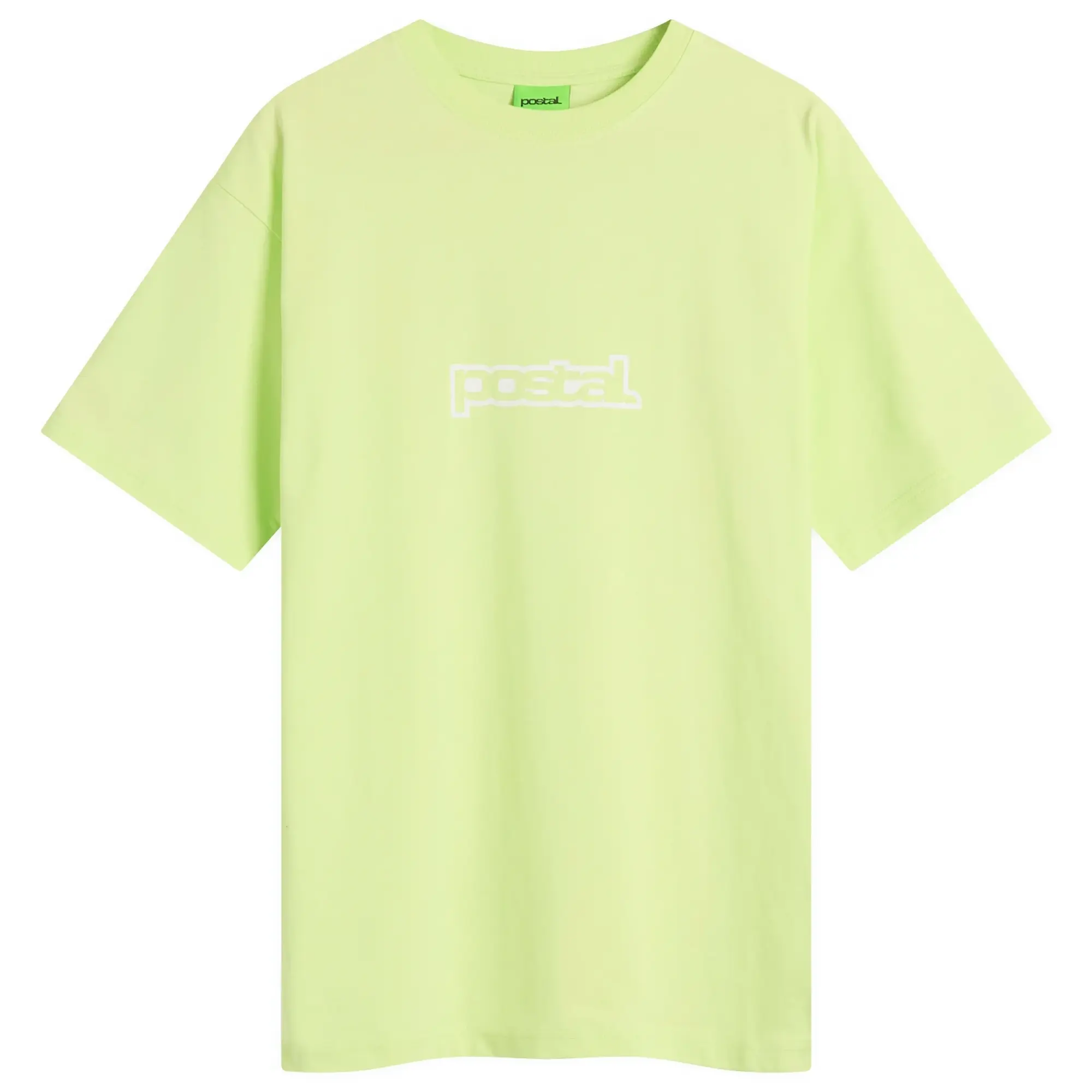 POSTAL Men's Bold Outline Logo T-Shirt Green