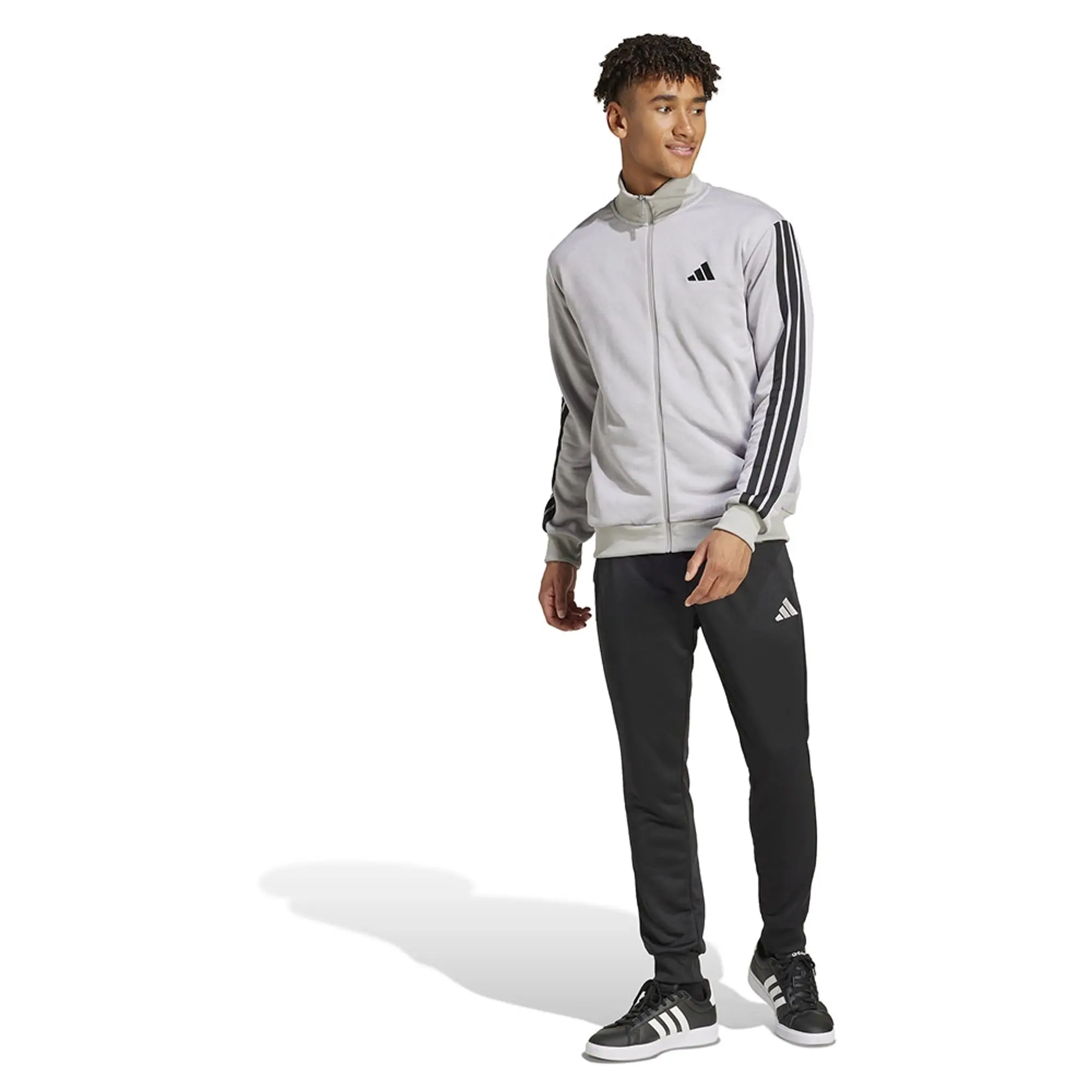 Adidas Sportswear Basic 3 Stripes French Terry Tracksuit