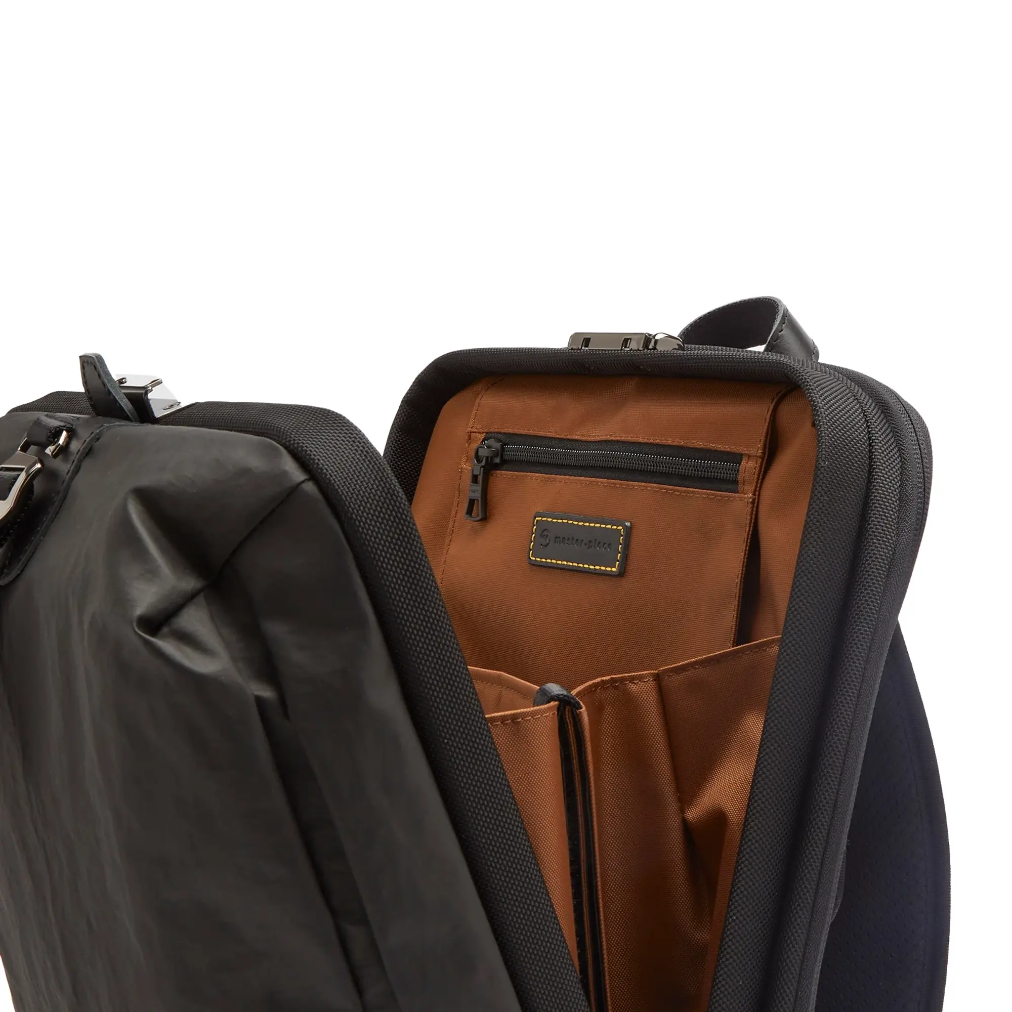 Master-Piece Men's Bump Backpack - Medium Black