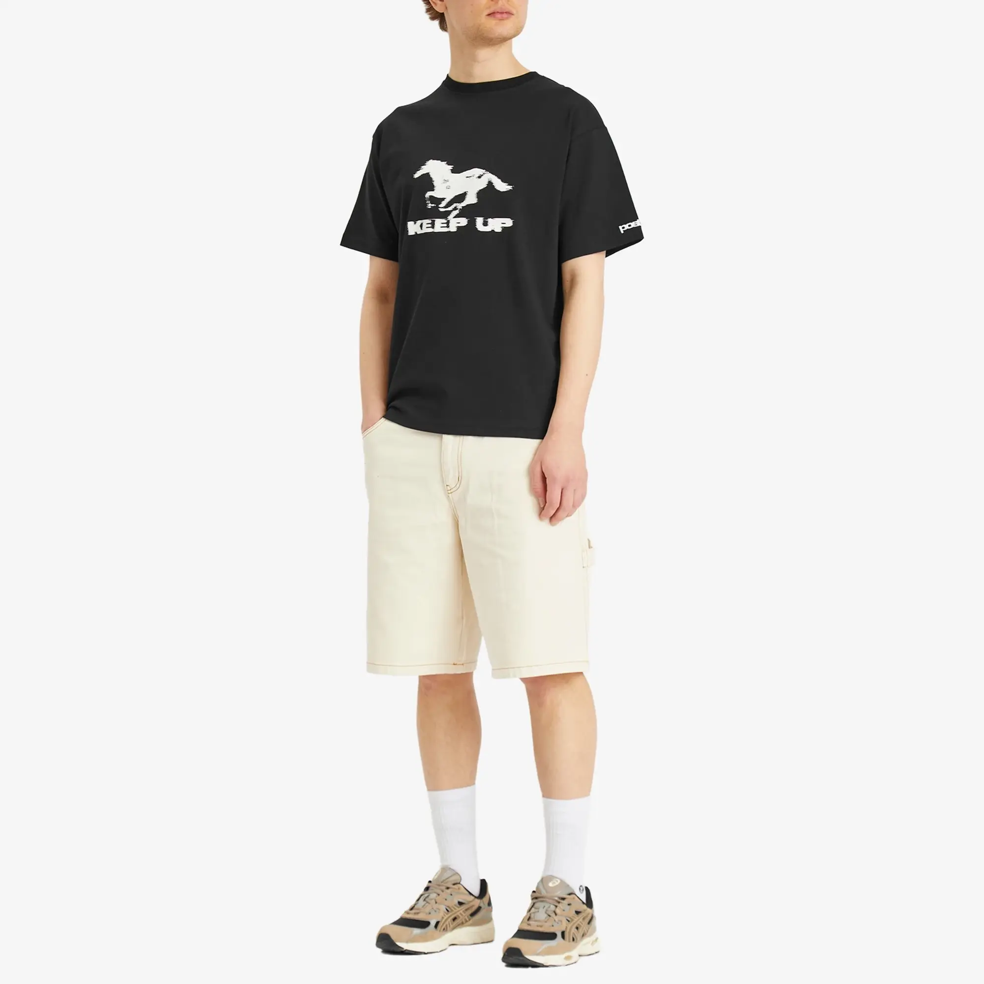POSTAL Men's Keep Up T-Shirt Black