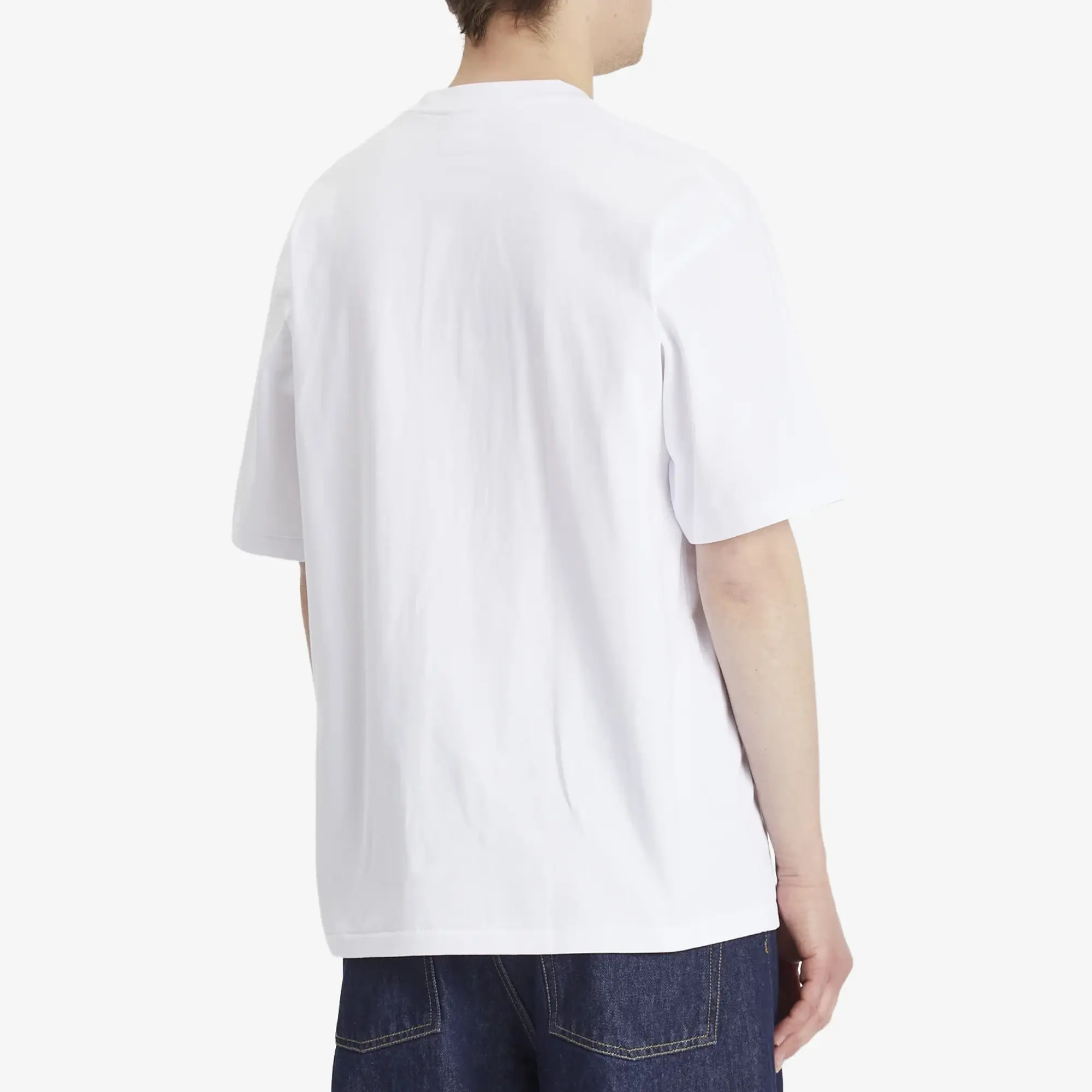 BAPE - A Bathing Ape College Monogram Ape Head T-Shirt - White