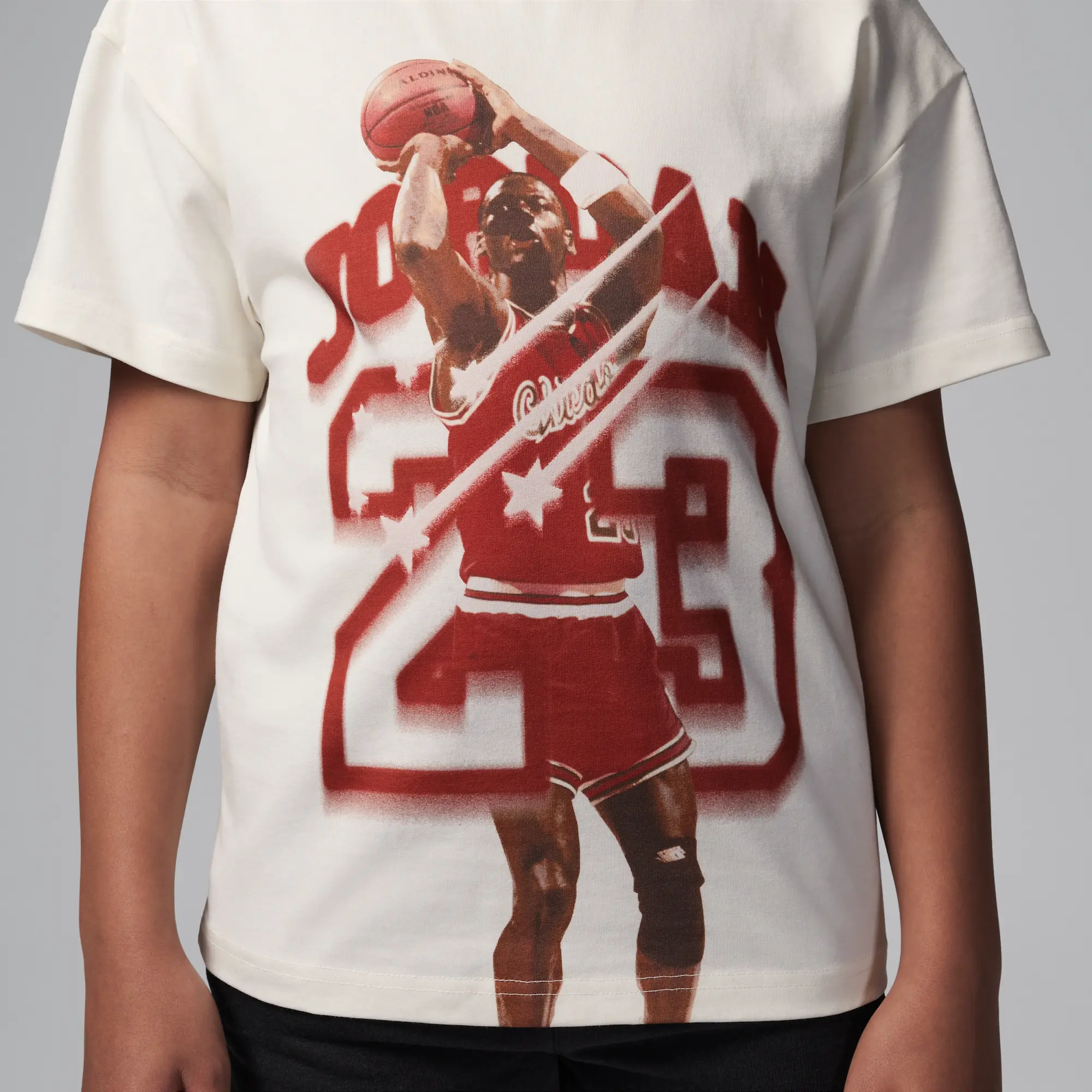 Nike Jordan Older Kids' 40th Anniversary T-Shirt - White