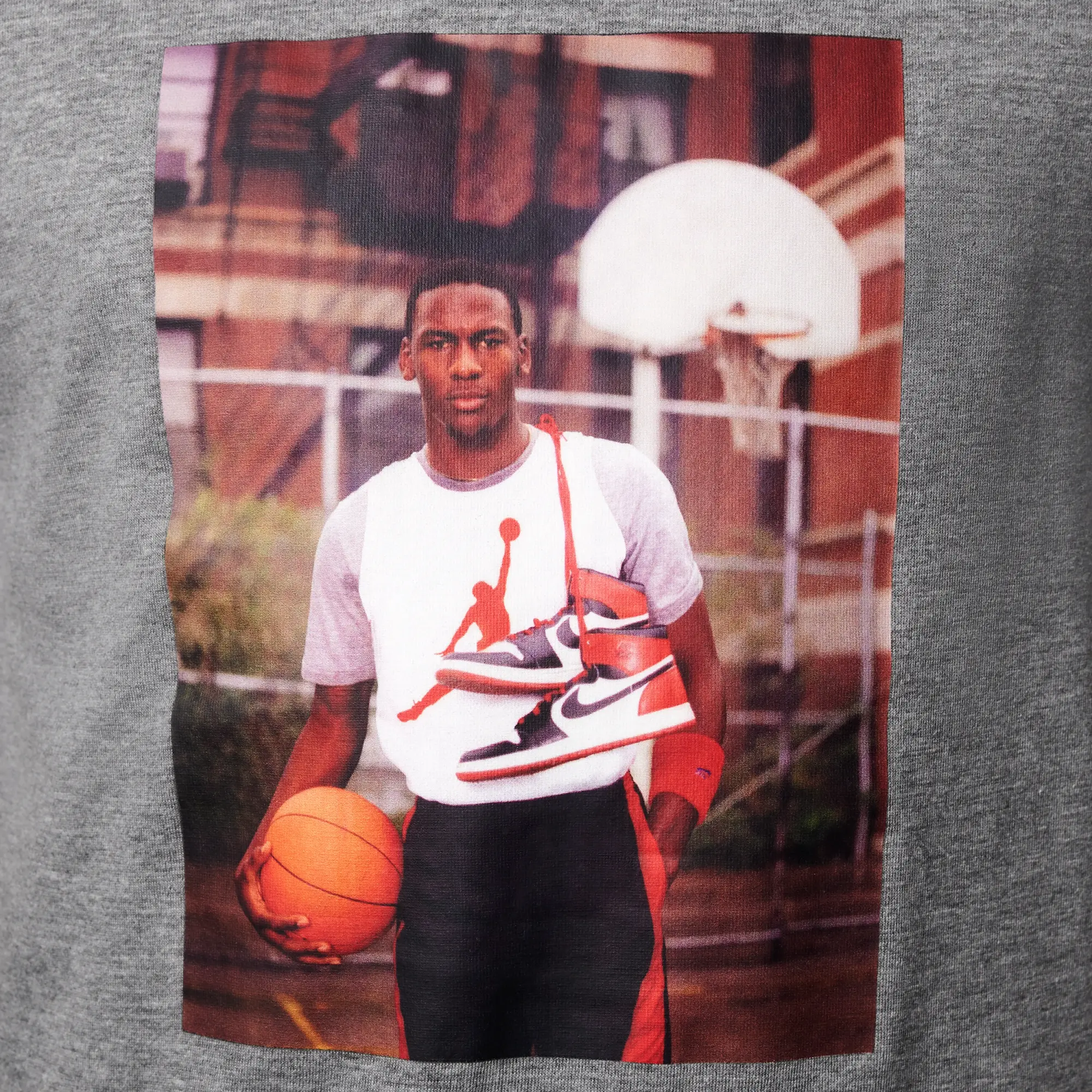 Nike Jordan Older Kids' MJ Photo T-Shirt - Grey