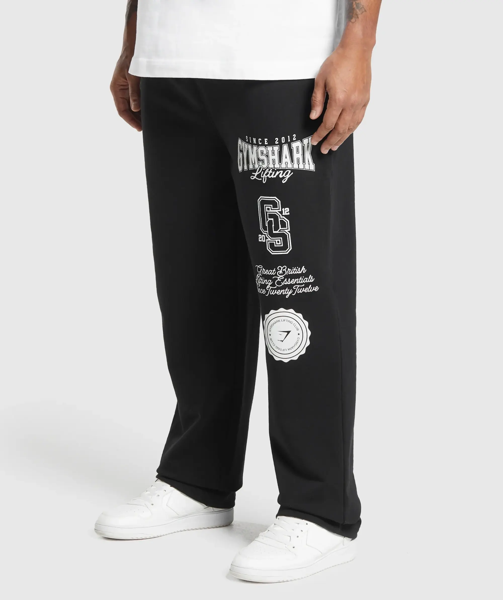 Gymshark Lifting Essentials Straight Leg Pant - Black