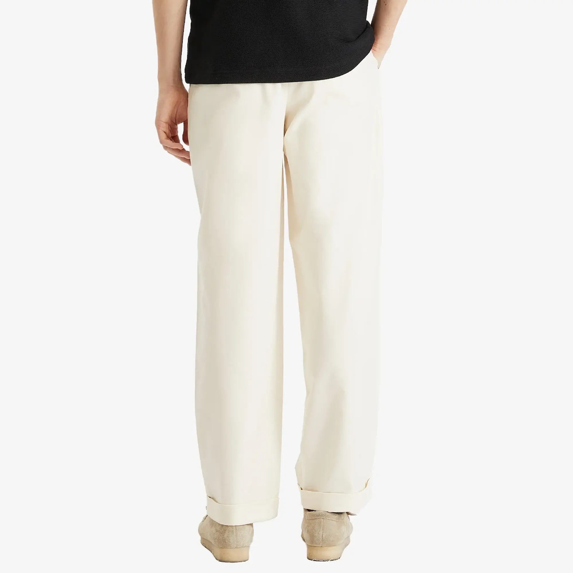 Fred Perry Men's Twill Tennis Trousers Ecru