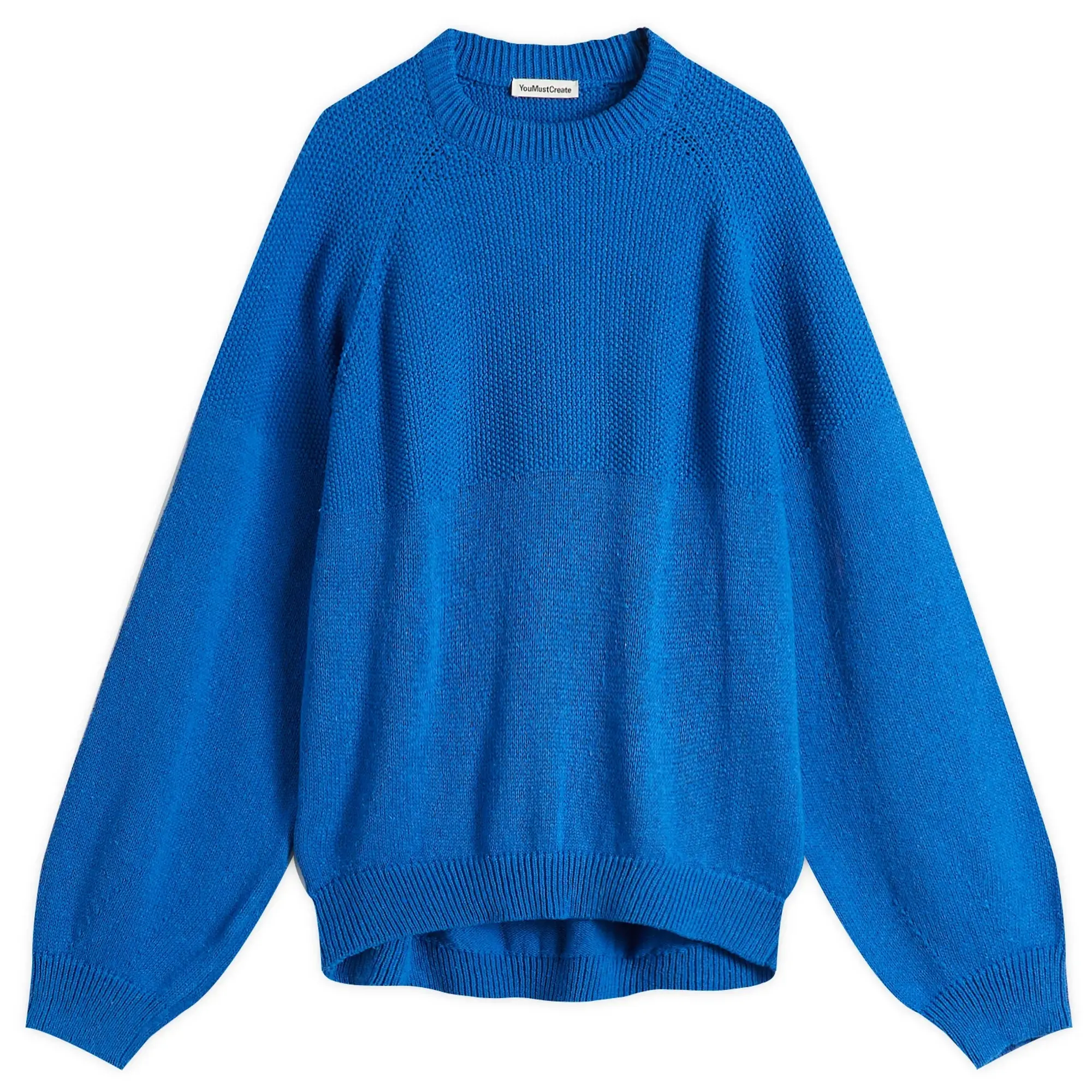 YMC Women's Bellow Knit Jumper Blue