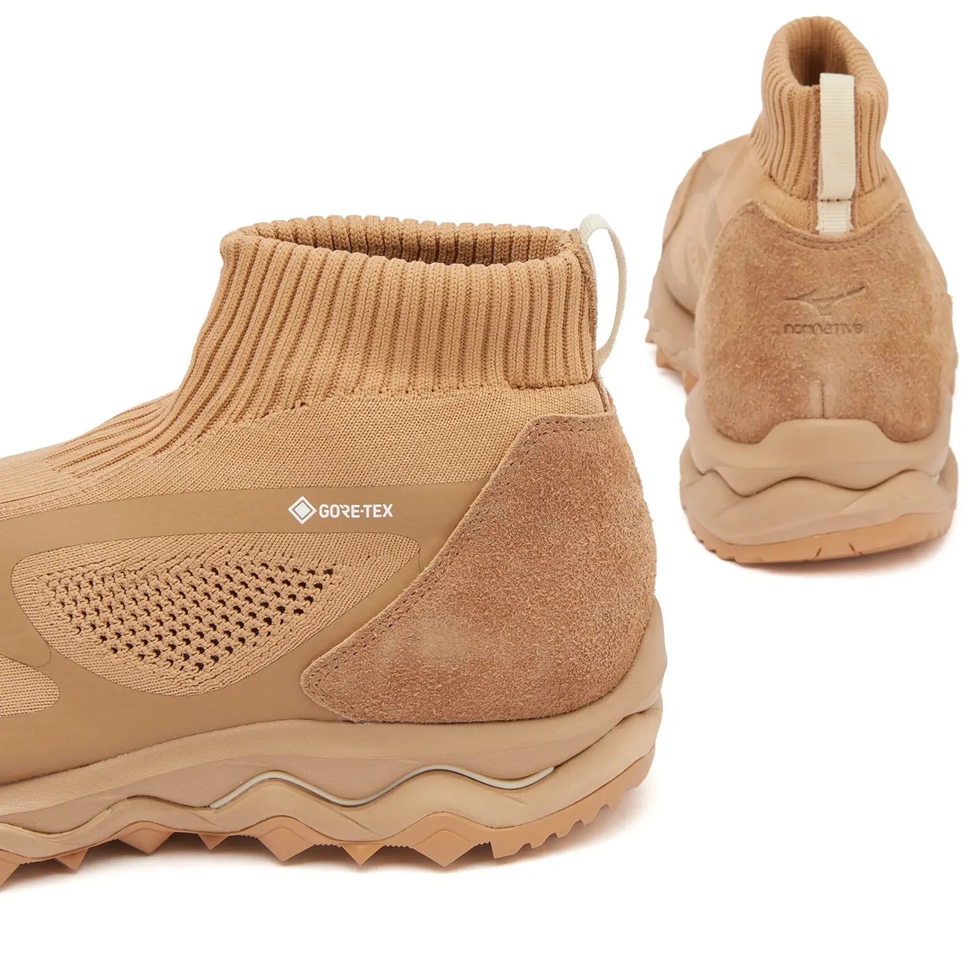 Mizuno x Nonnative Wave Mujin Gore-tex Mid Sneaker Tiger’S Eye/White