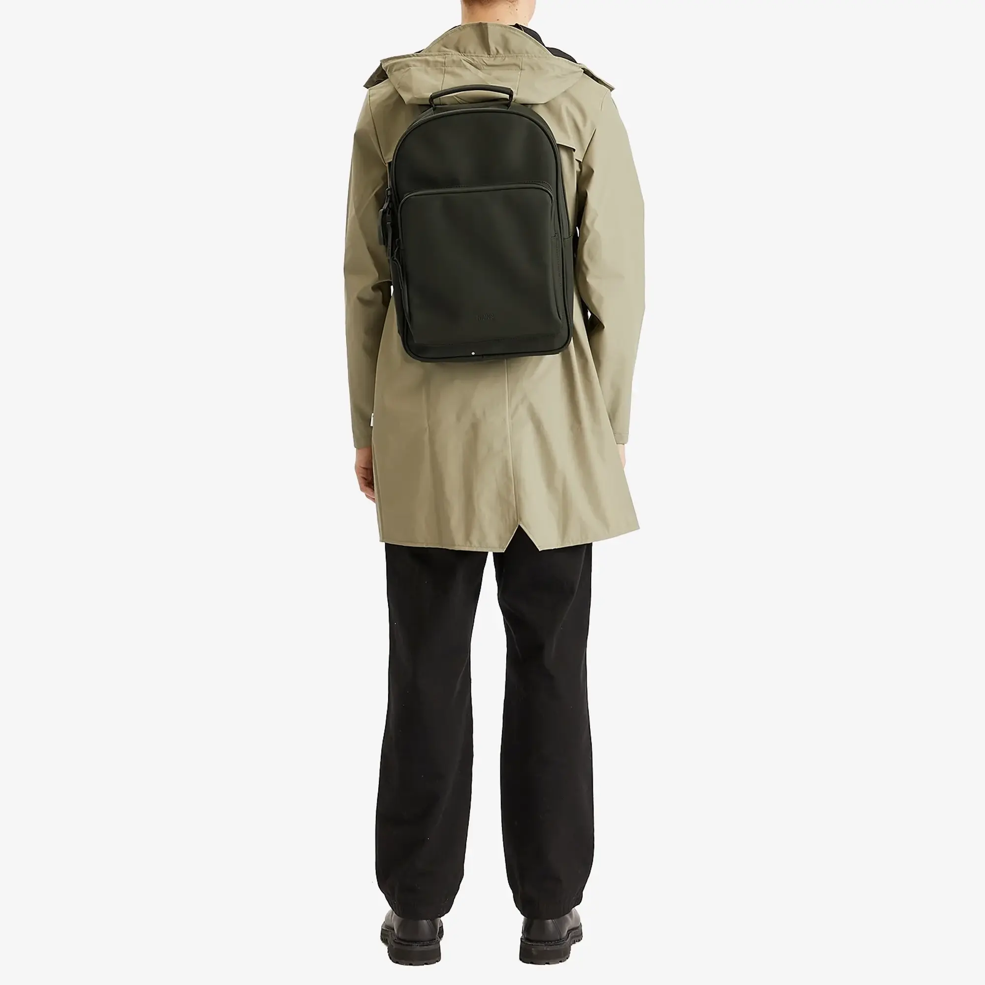 Rains Men's Book Daypack - Large Green