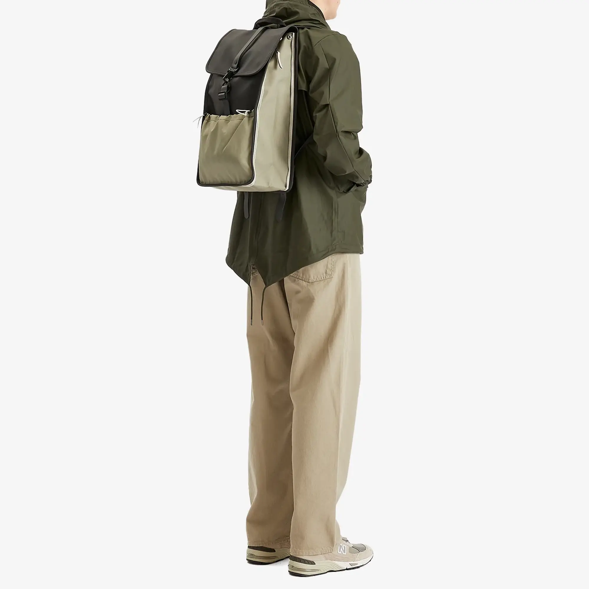 Rains Men's Mix Backpack Black