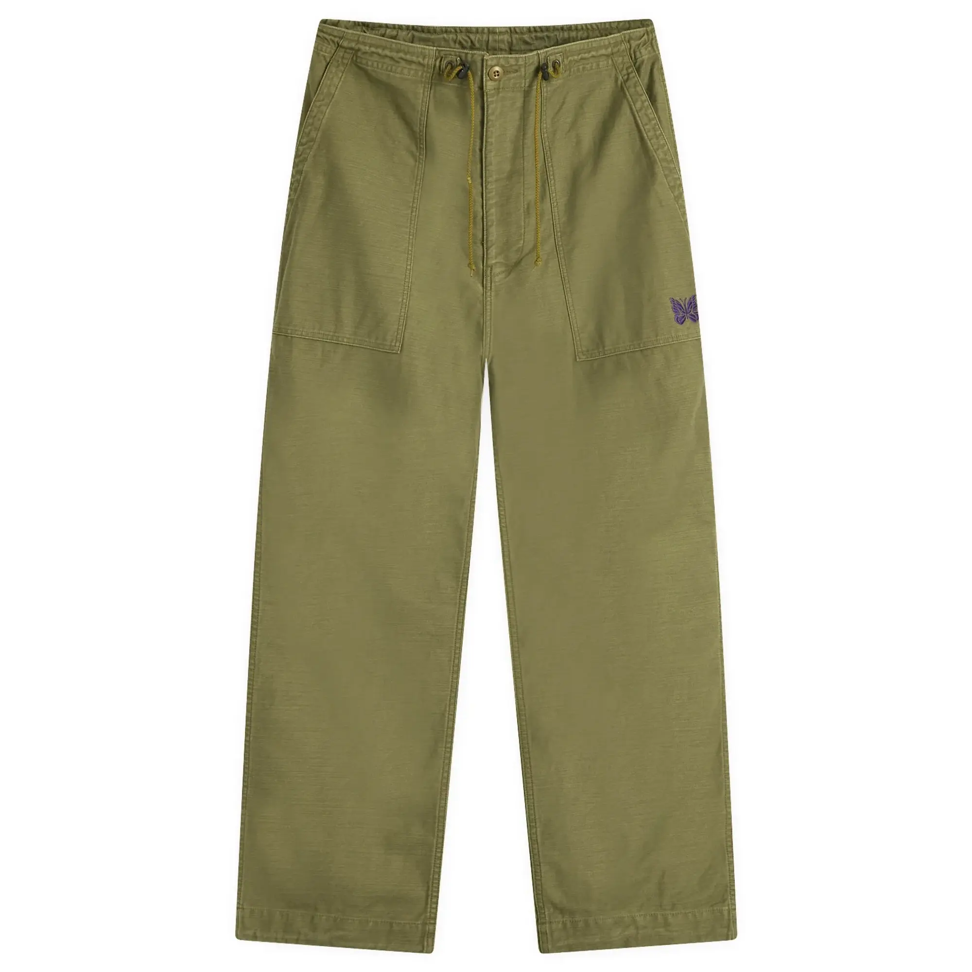 Needles Men's Fatigue Pant Olive