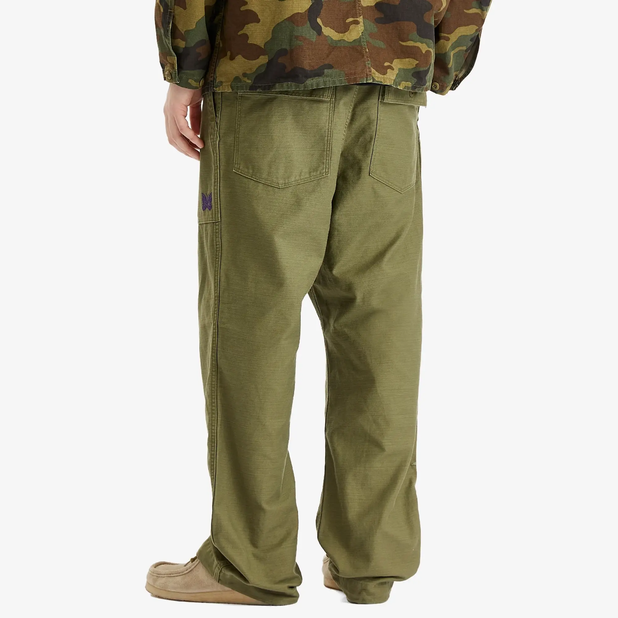 Needles Men's Fatigue Pant Olive