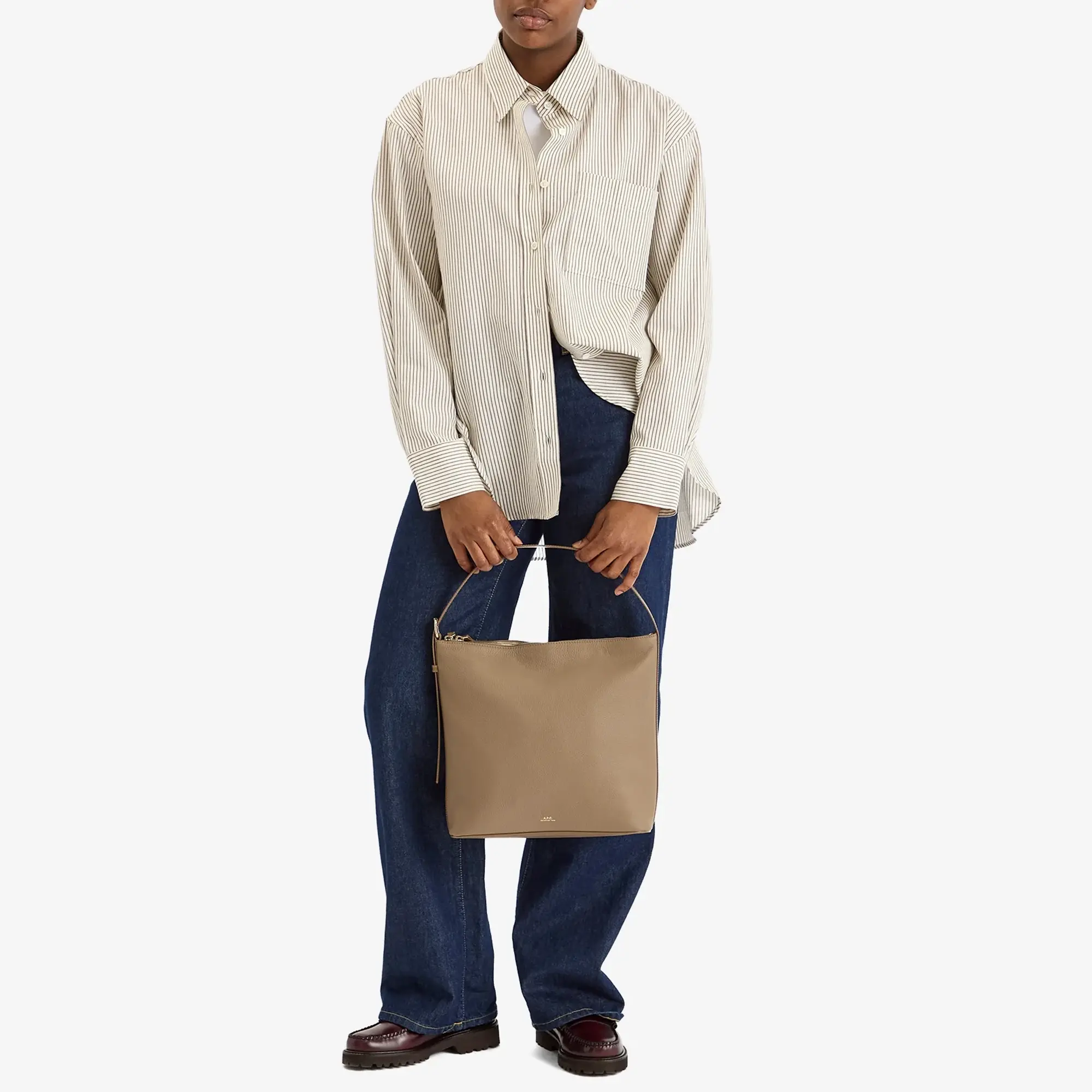 A.P.C. Women's Vera Bag Dark Taupe