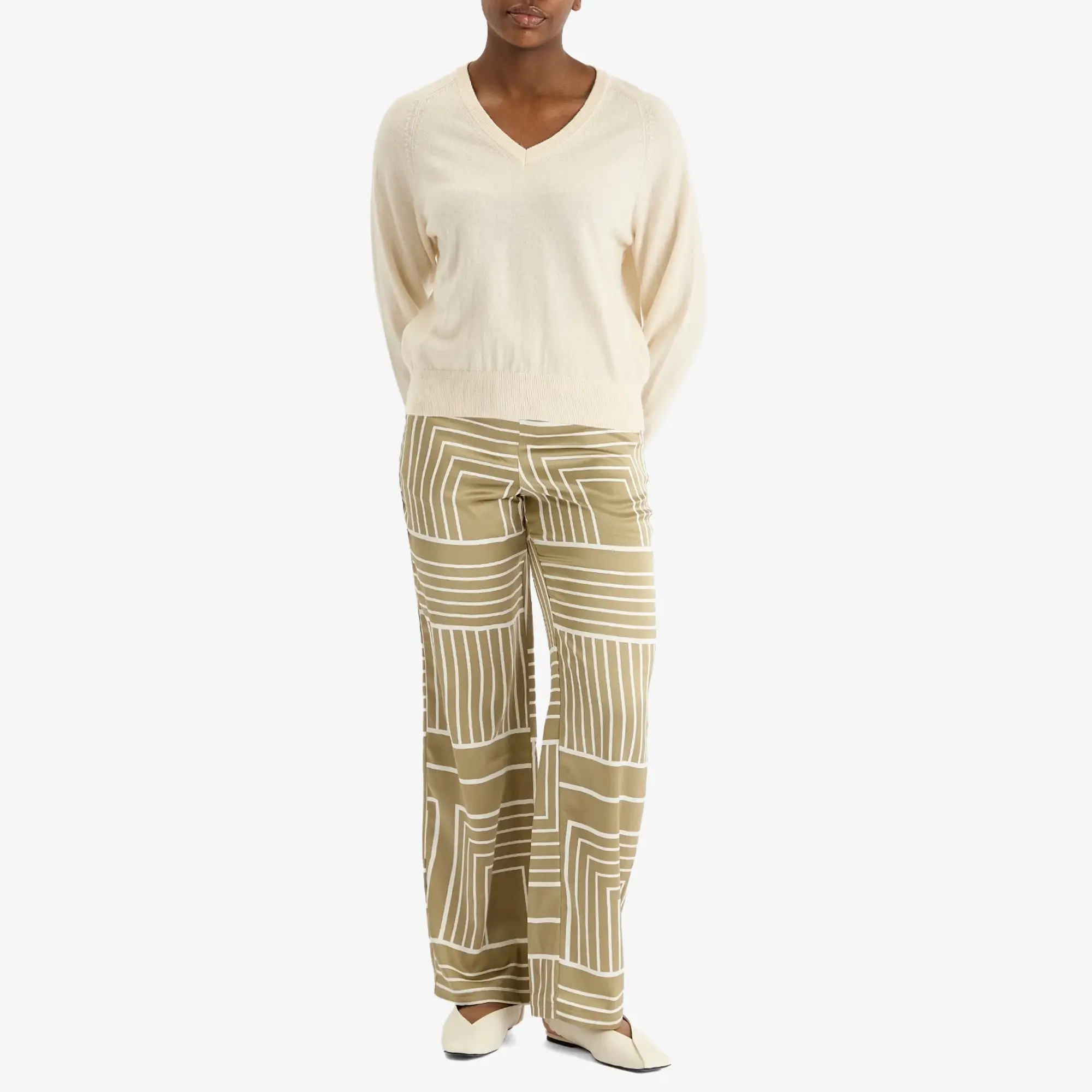 4th & Reckless Women's Amira Trousers Sage Print