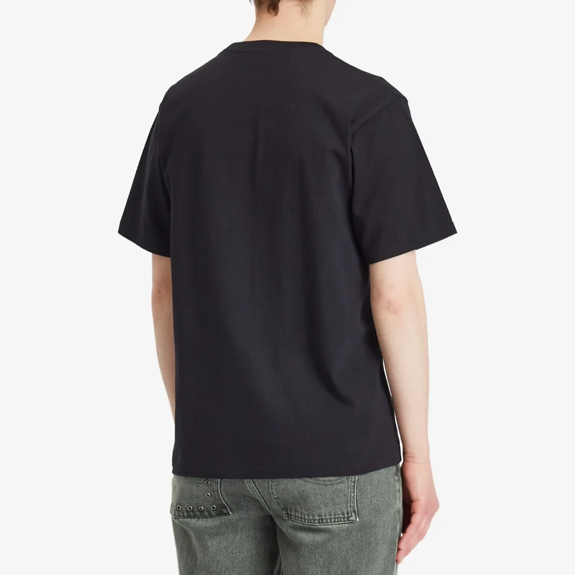 A Bathing Ape Men's 1St Camoilo Busy Works Tee Black X Yellow