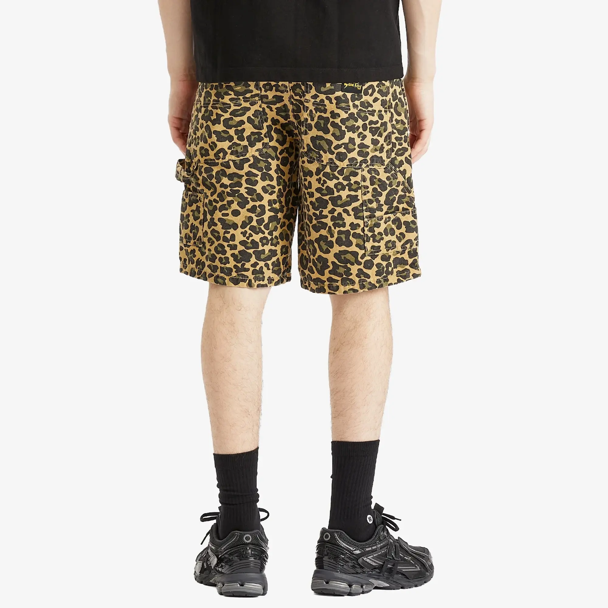 Stan Ray Men's Big Job Shorts Leopard Camo