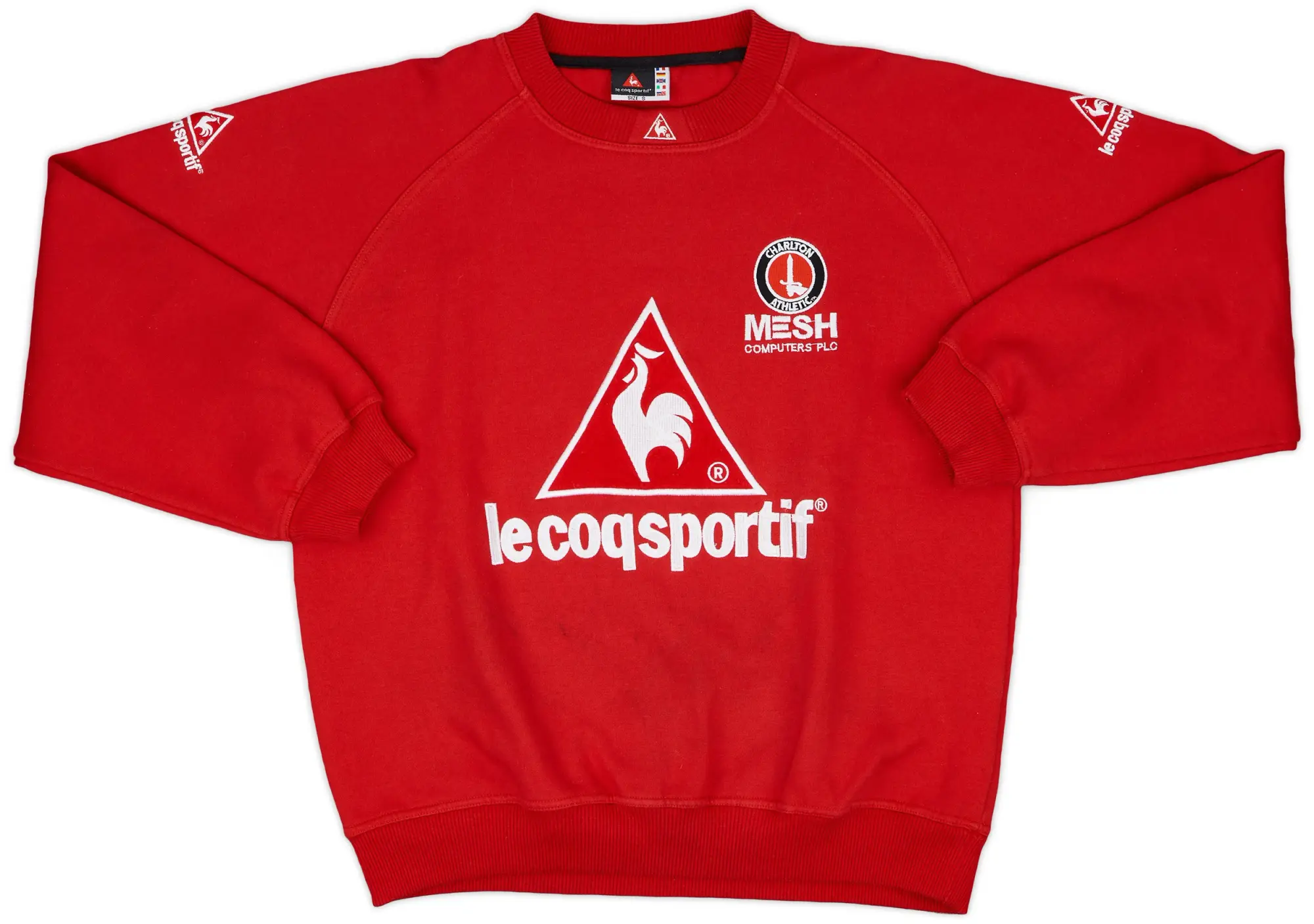 1998-00 Charlton Le Coq Sportif Sweat Top - 8/10 - (S)