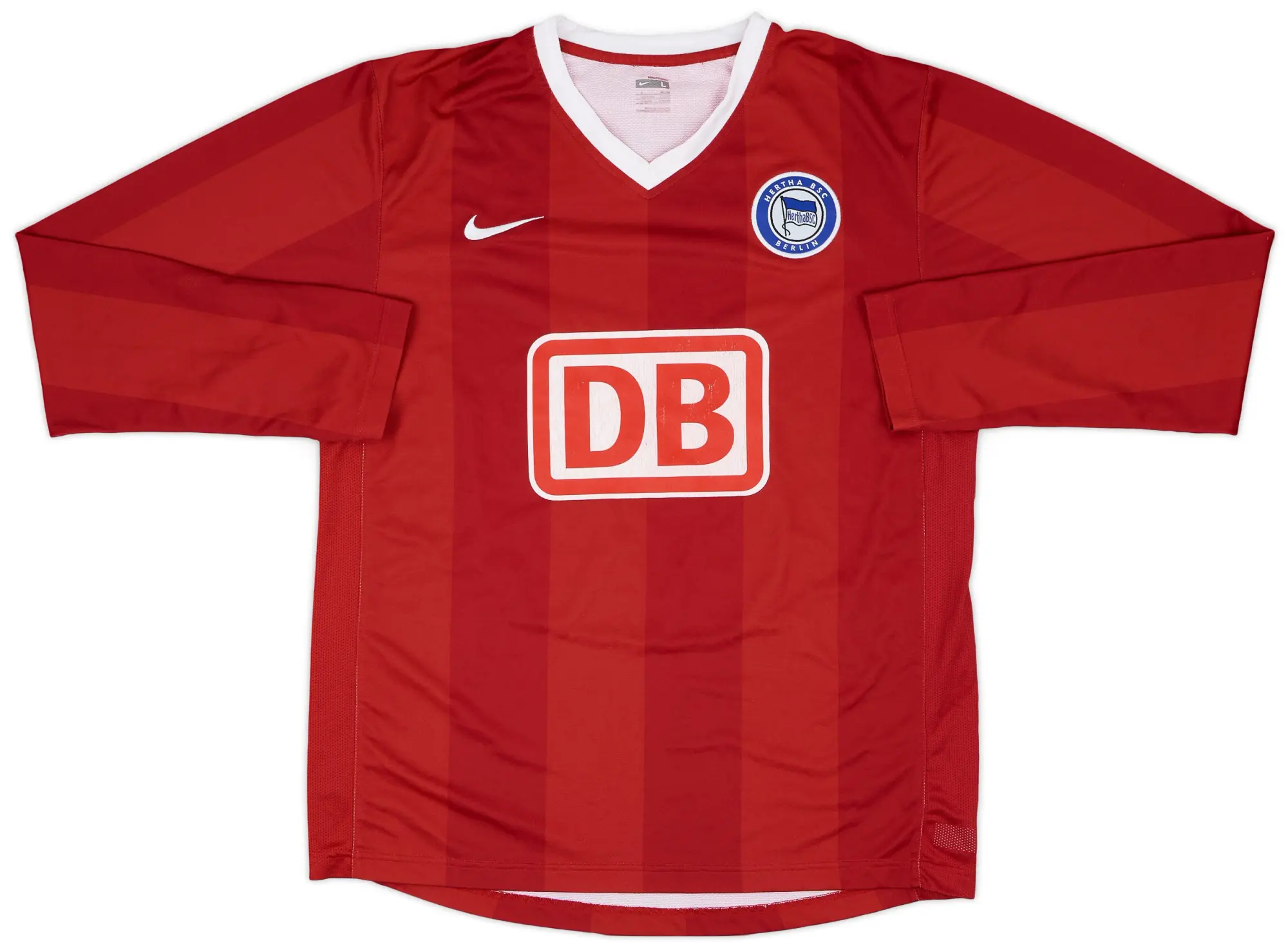 Nike 2007-08 Hertha Berlin II Match Issue Away L/S Shirt #4