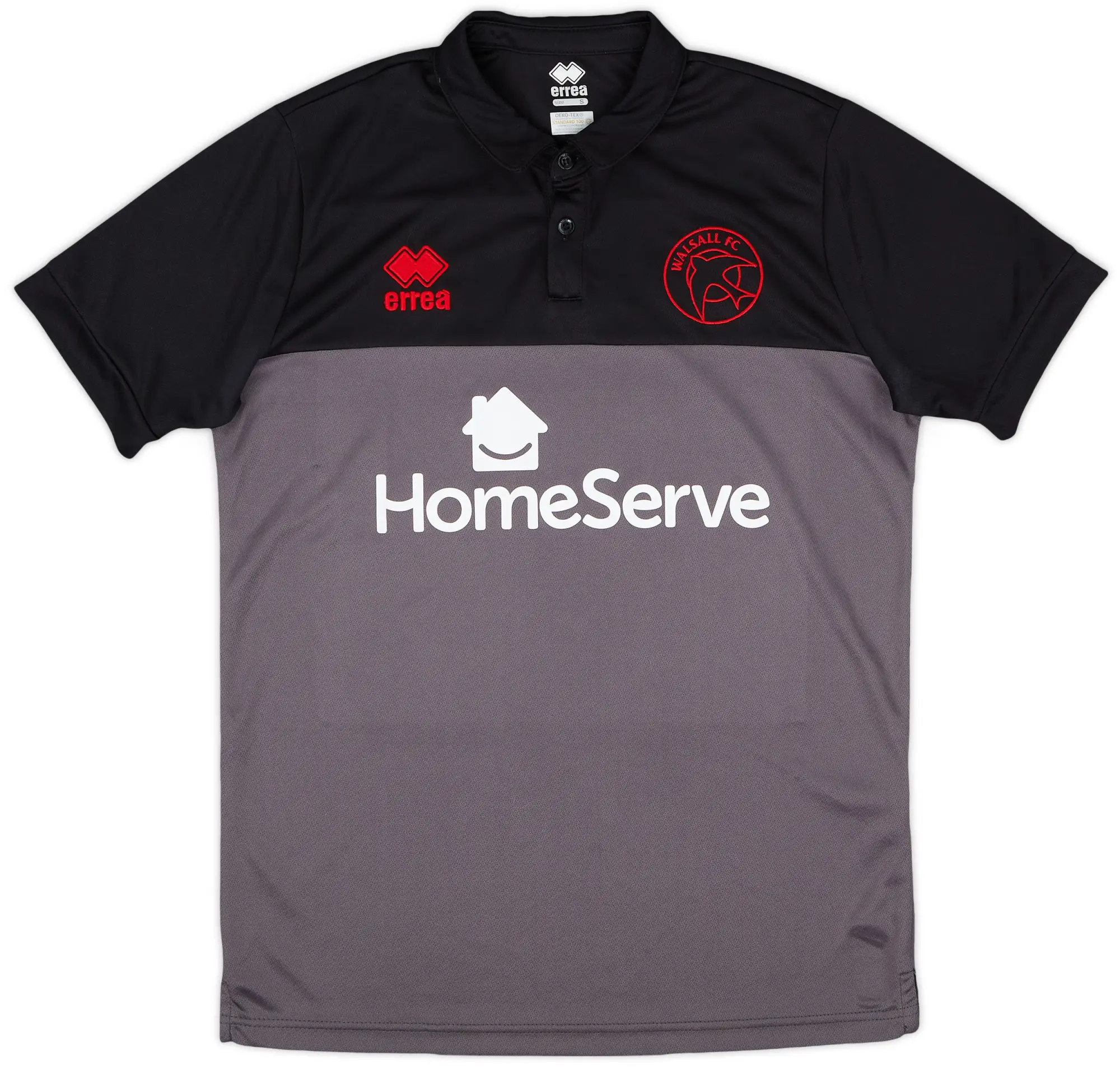 2018-19 Walsall Errea Polo Shirt - 8/10 - (S)