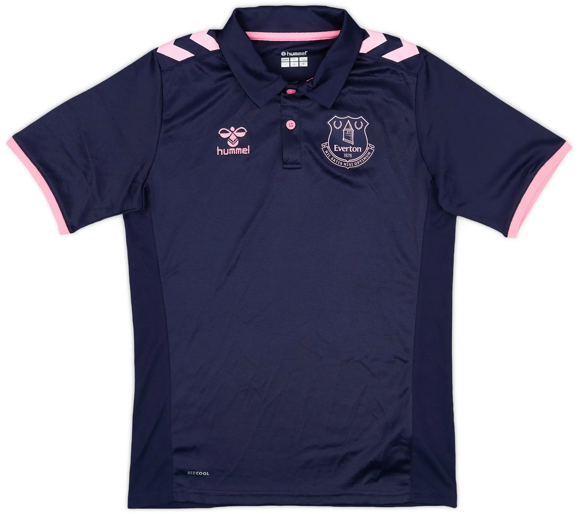 2021-22 Everton Hummel Polo Shirt - 9/10 - (S)