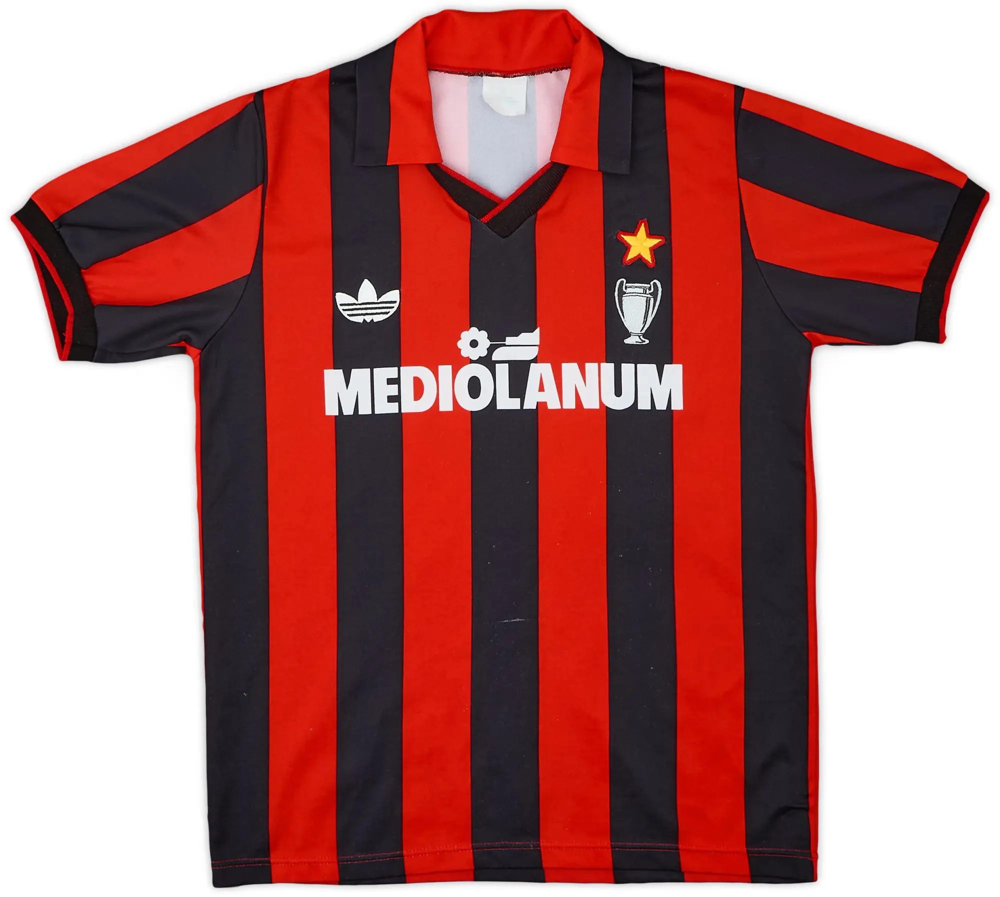 adidas 1990-91 AC Milan Home Shirt - 8/10 - (S)