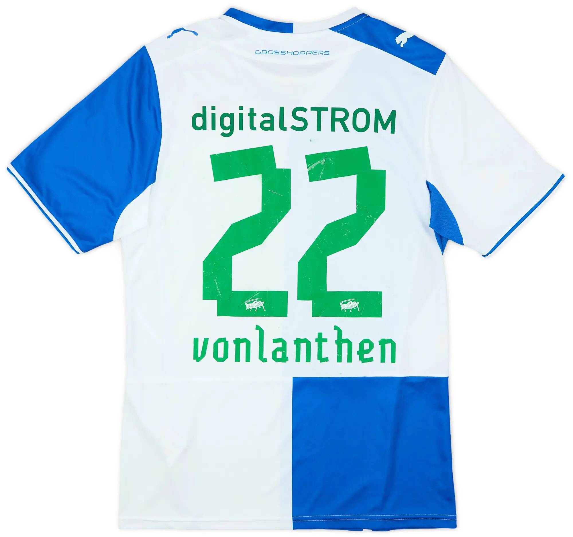Puma 2013-14 Grasshoppers Home Shirt Vonlanthen #22 - 6/10 - (L)