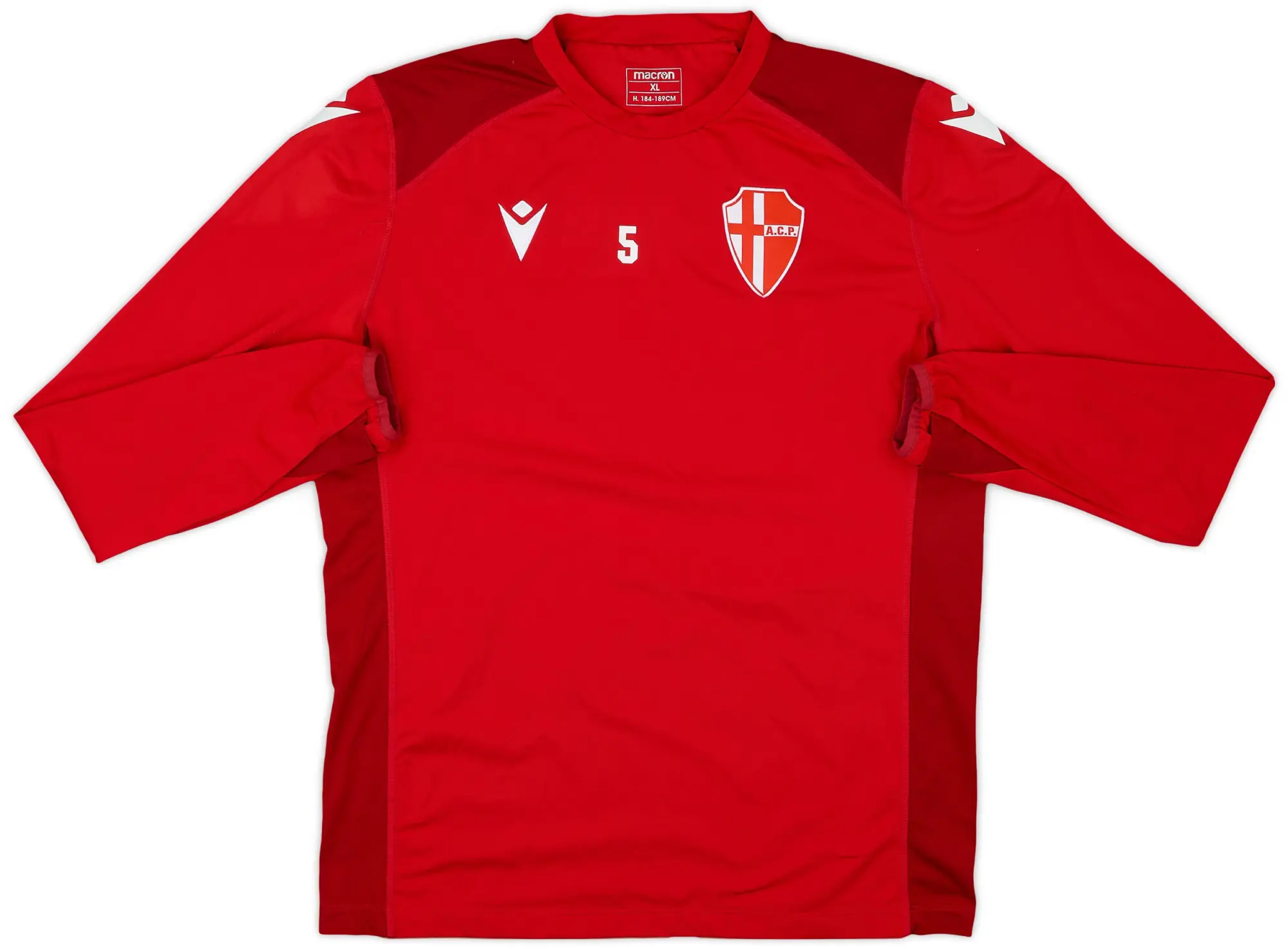 2014-15 Padova Player Issue Macron Training Top #5 - 9/10 - (XL)
