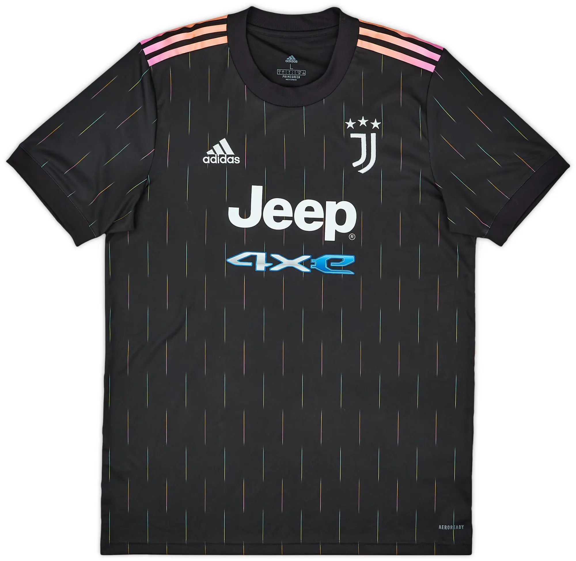 adidas 2021-22 Juventus Away Shirt - 10/10 - (L)