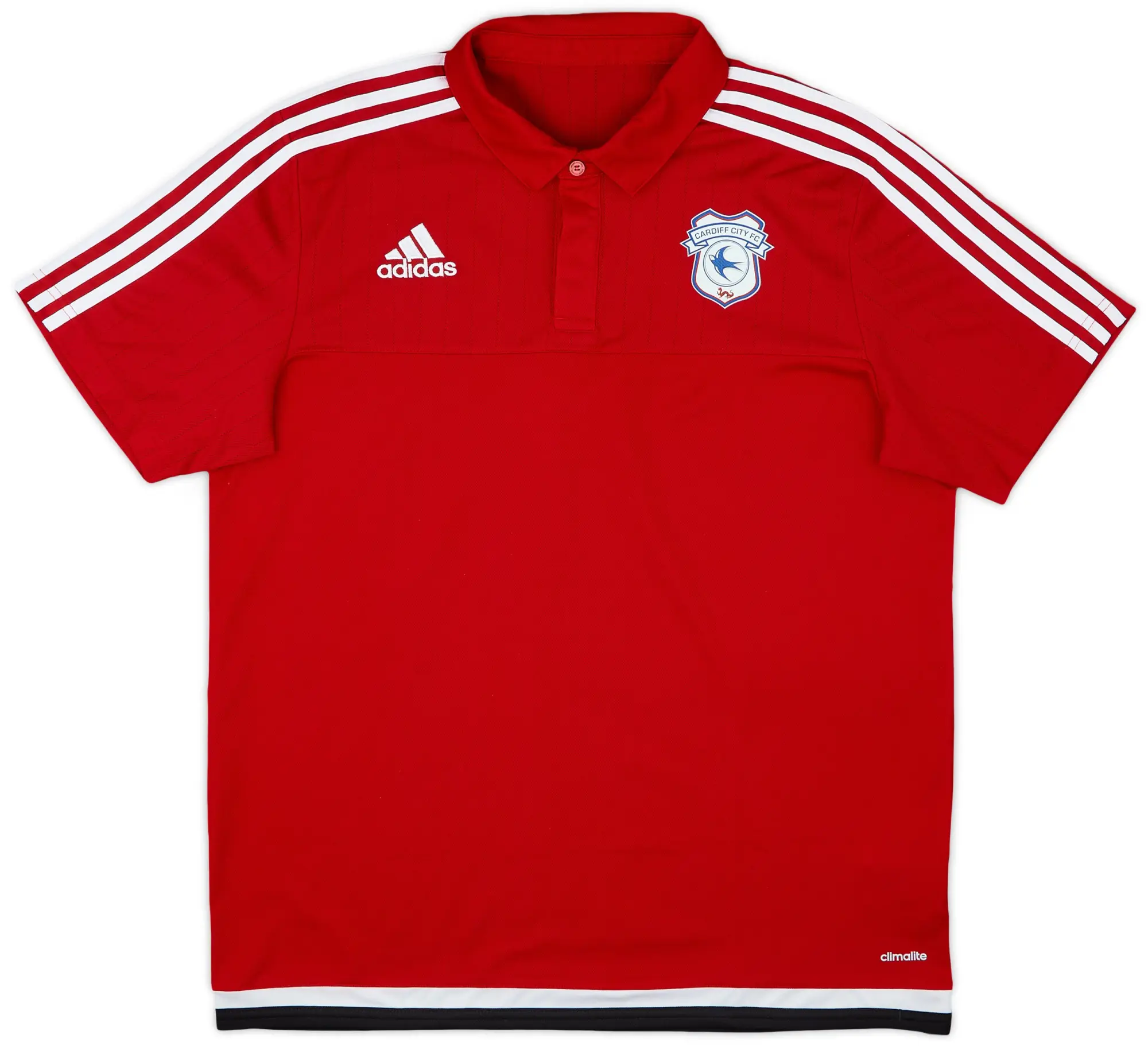 2016-17 Cardiff adidas Polo Shirt - 10/10 - (L)