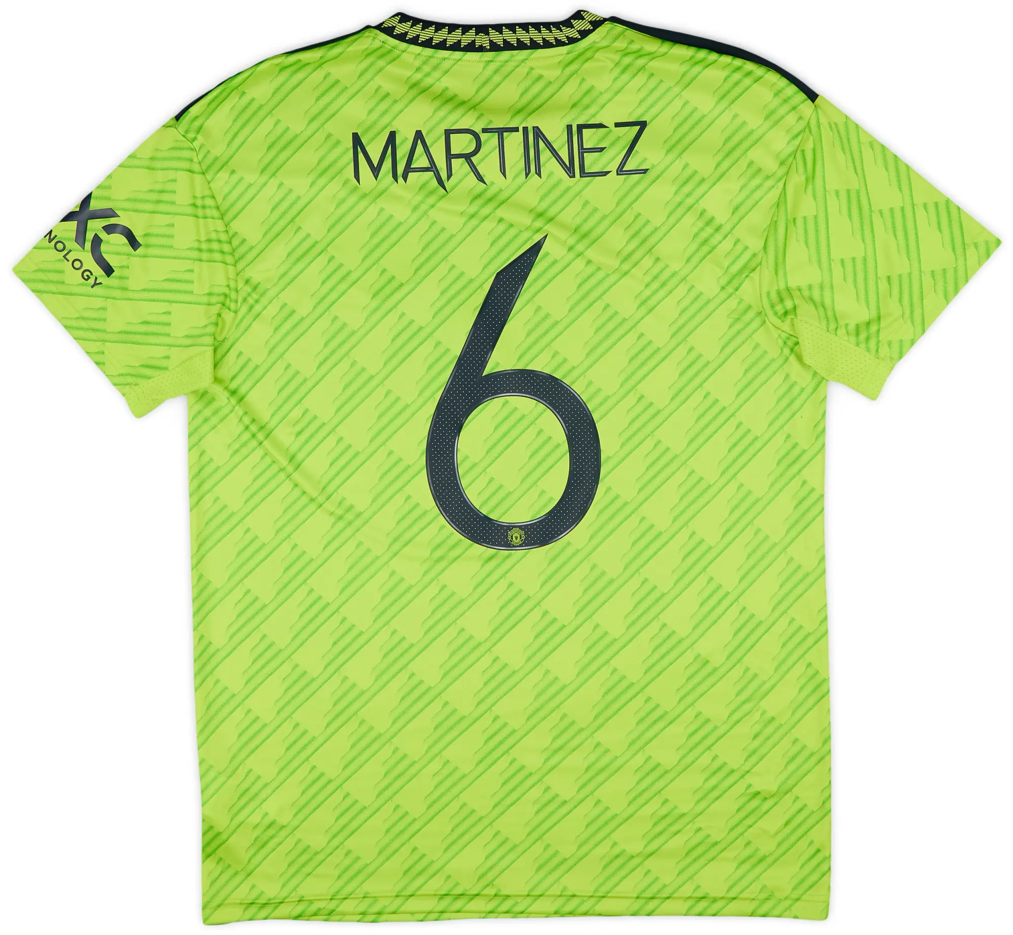 adidas 2022-23 Manchester United Third Shirt Martinez #6 - 7/10 - (L)