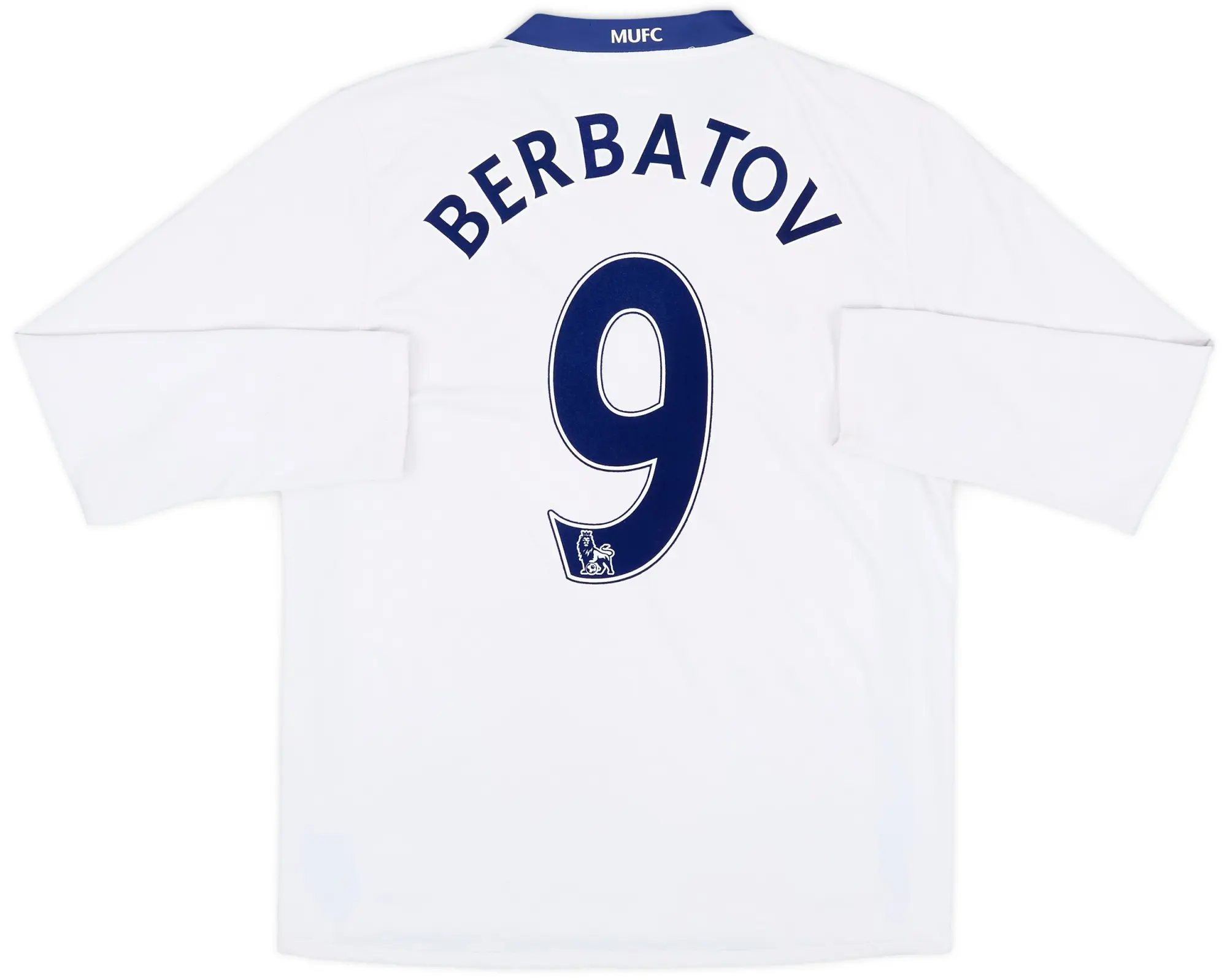 Nike 2008-10 Manchester United Away L/S Shirt Berbatov #9 - 7/10 - (M)