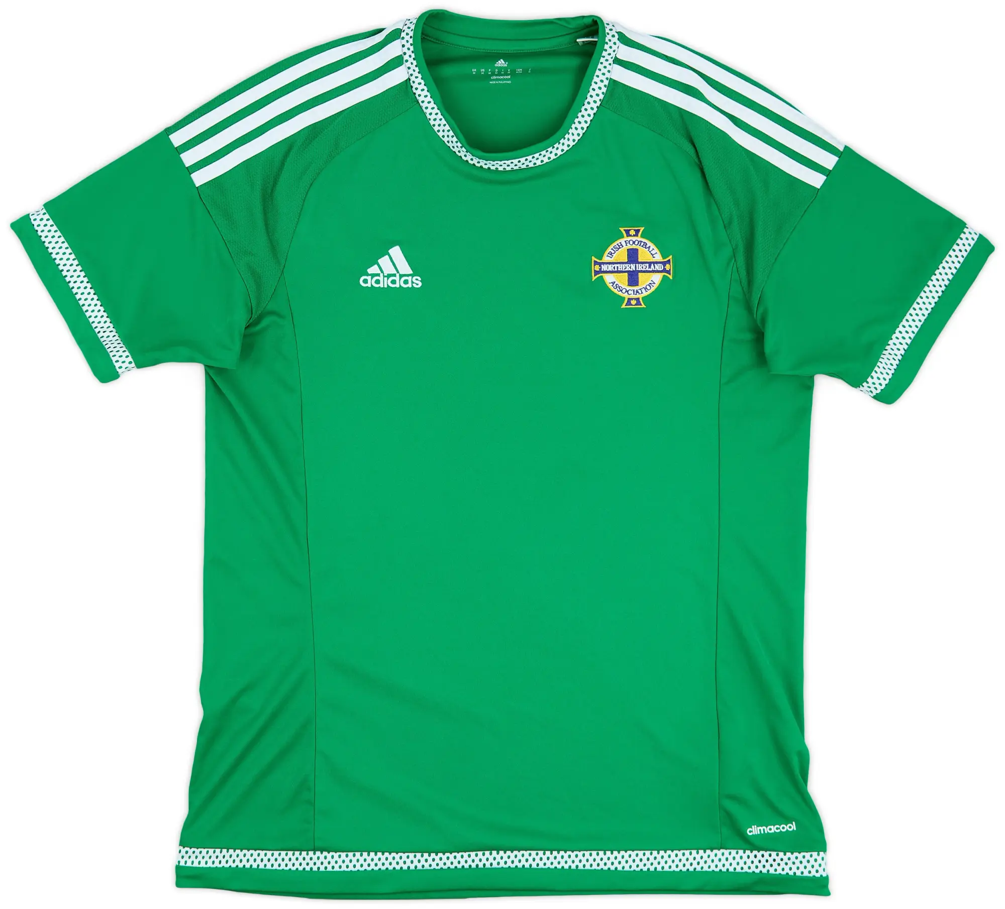 adidas 2015 Northern Ireland Home Shirt - 9/10 - (M)