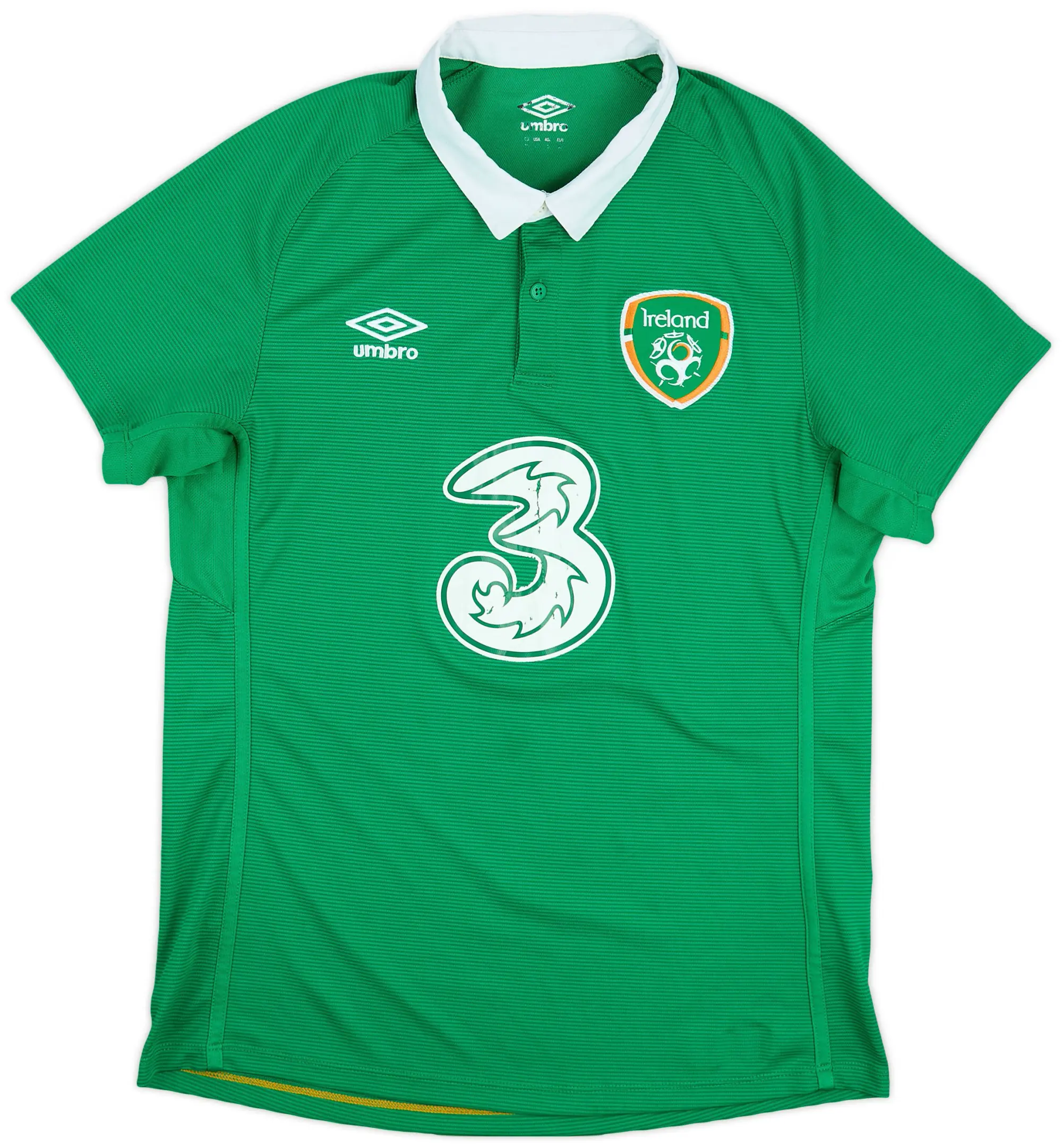 Umbro 2014-16 Ireland Home Shirt - 6/10 - (M)