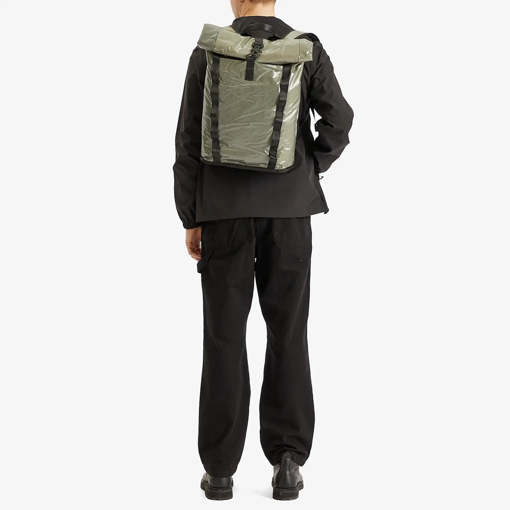 Rains Men's Sibu Rolltop Rucksack Drift