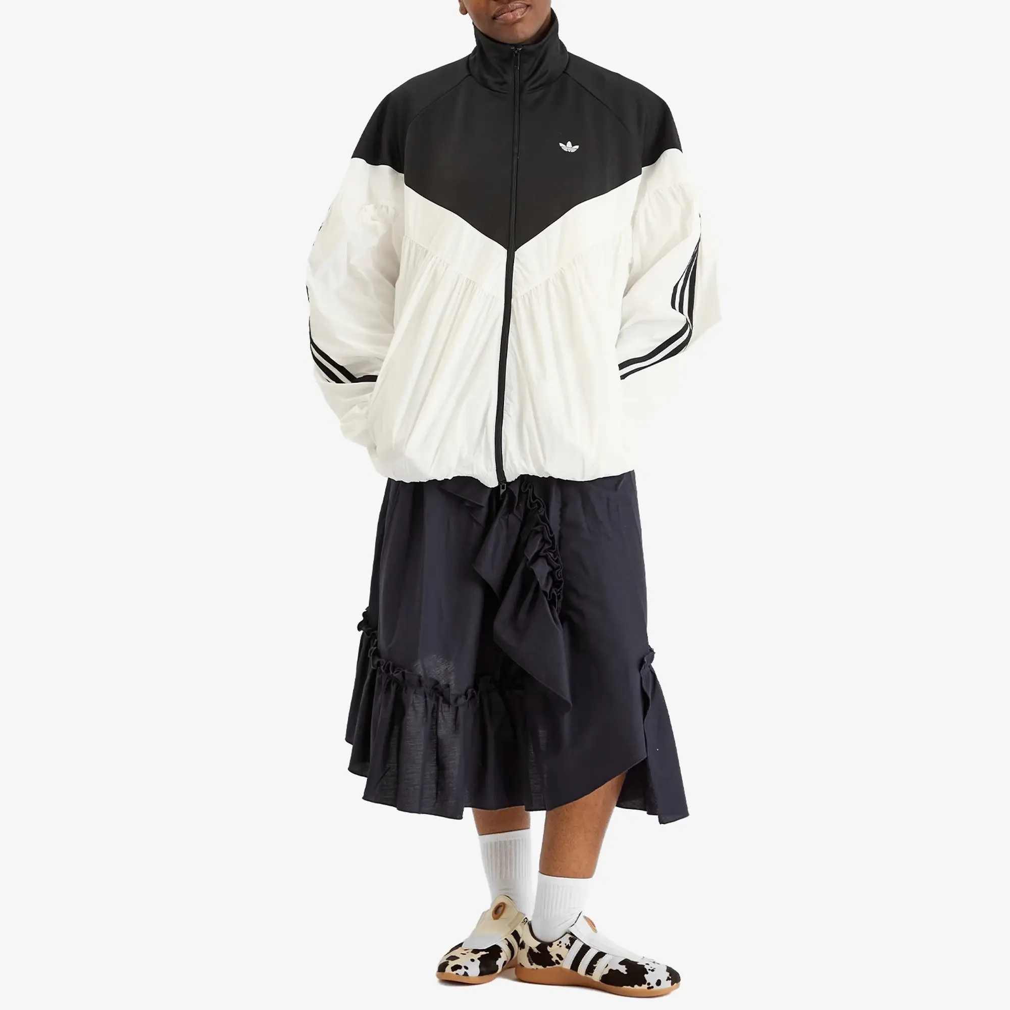 Adidas Women's Originals R3CD Track Top Black/Cloud White