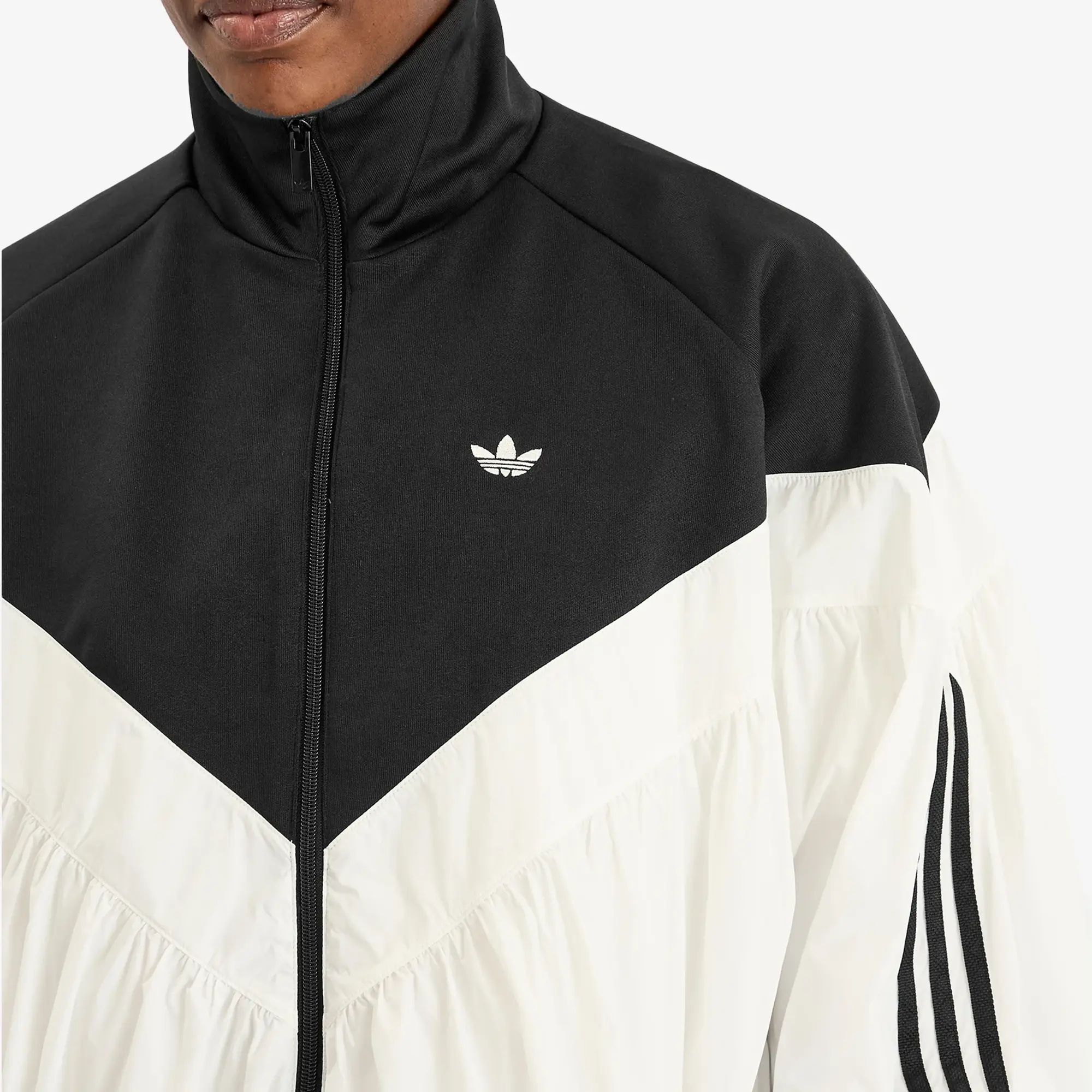 Adidas Women's Originals R3CD Track Top Black/Cloud White
