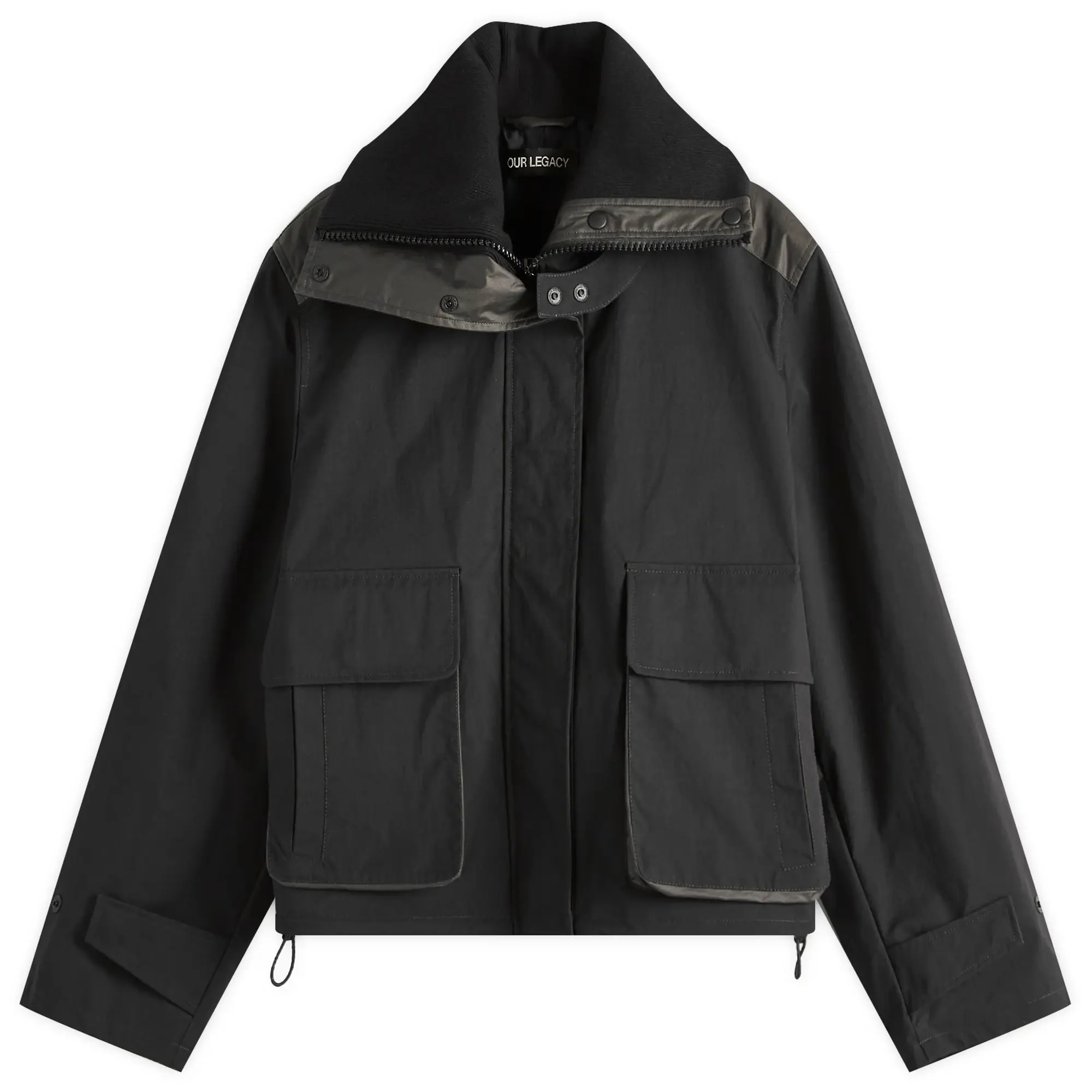 Our Legacy Women's Marine Jacket Static Black Papyrus Poly