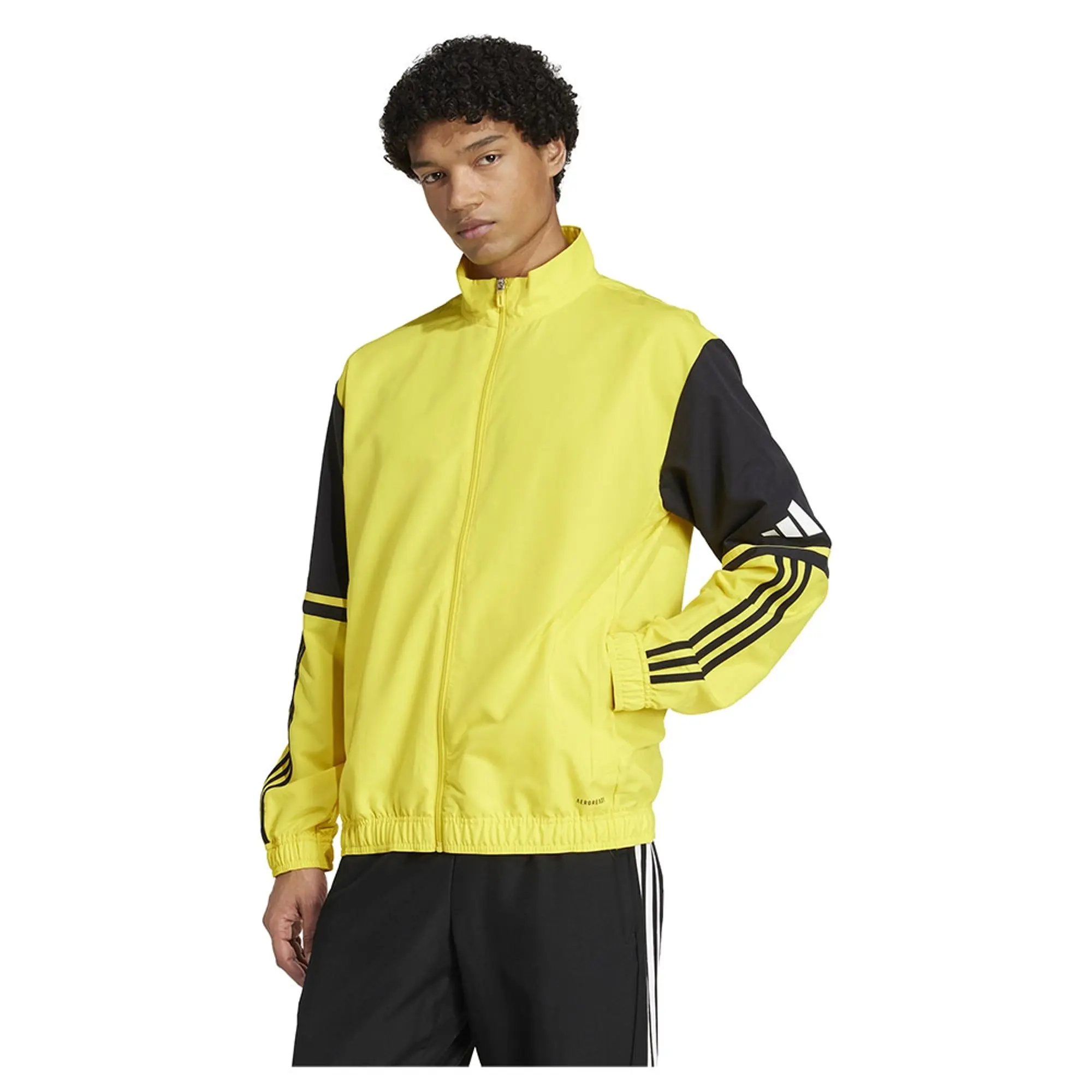 Adidas Training Jacket Squadra 25 - ['Black', 'Yellow']
