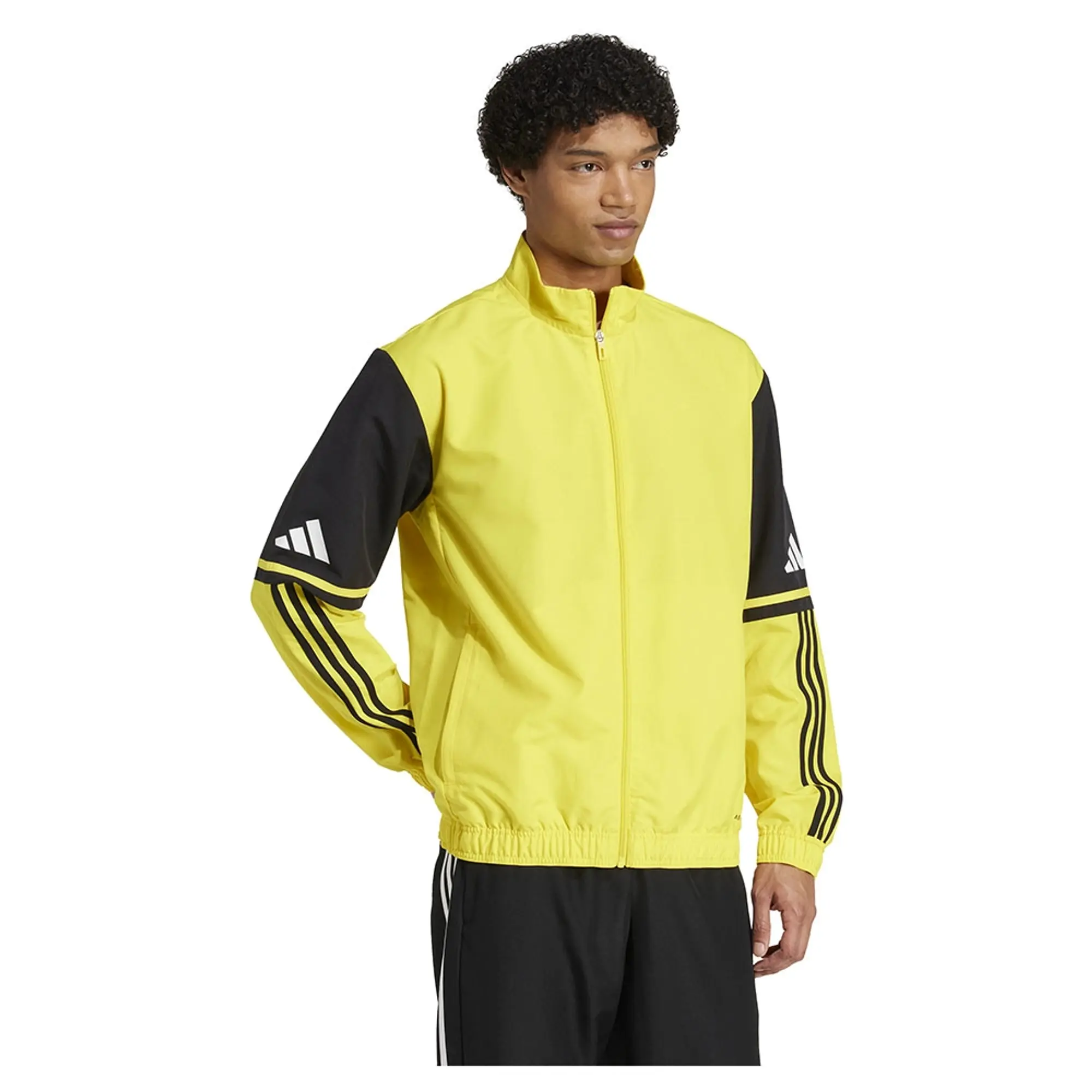 Adidas Training Jacket Squadra 25 - ['Black', 'Yellow']
