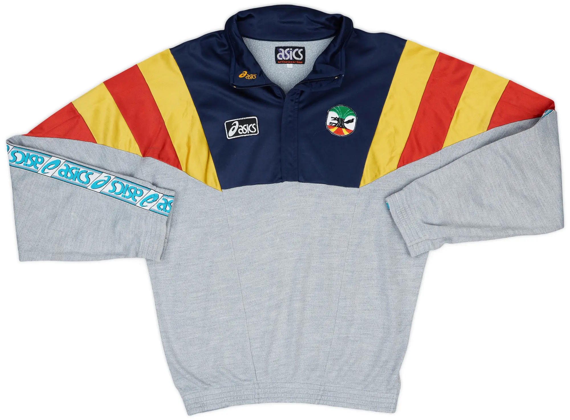 1992-93 Lecce Asics 1/4 Zip Drill Top - 6/10 - (L)