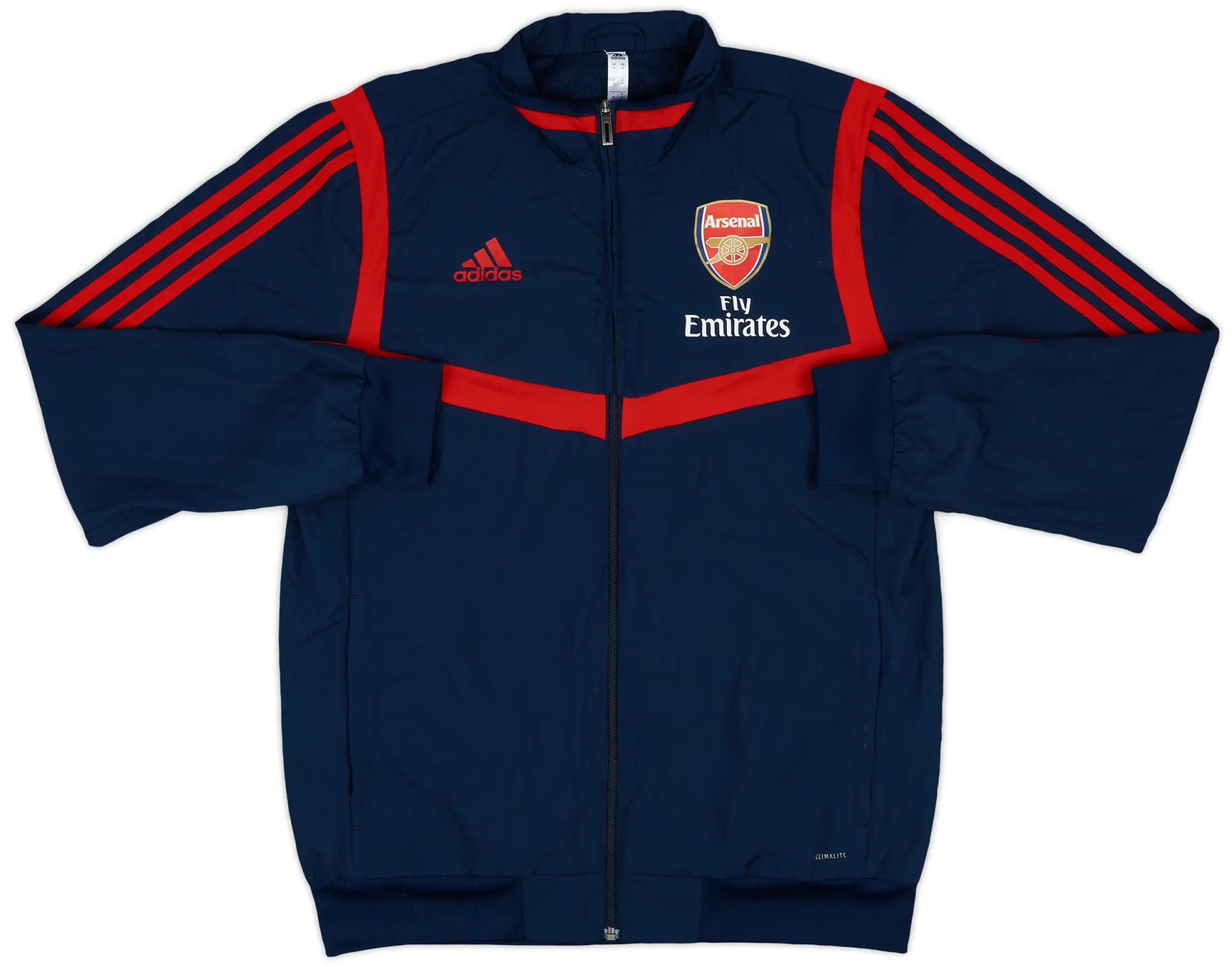 2019-20 Arsenal adidas Track Jacket - 7/10 - (M)