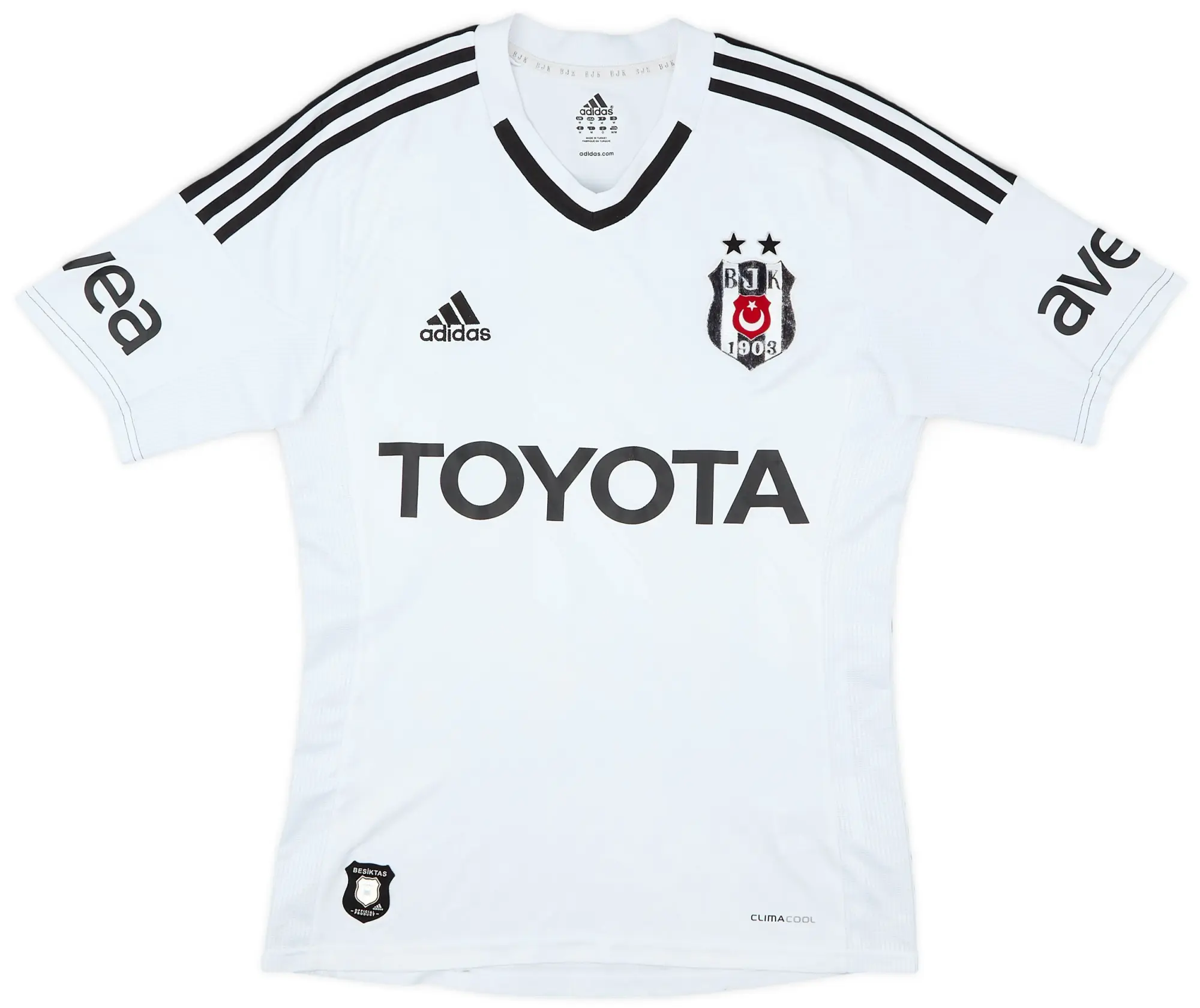 adidas 2012-13 Besiktas Home Shirt - 6/10 - (M)