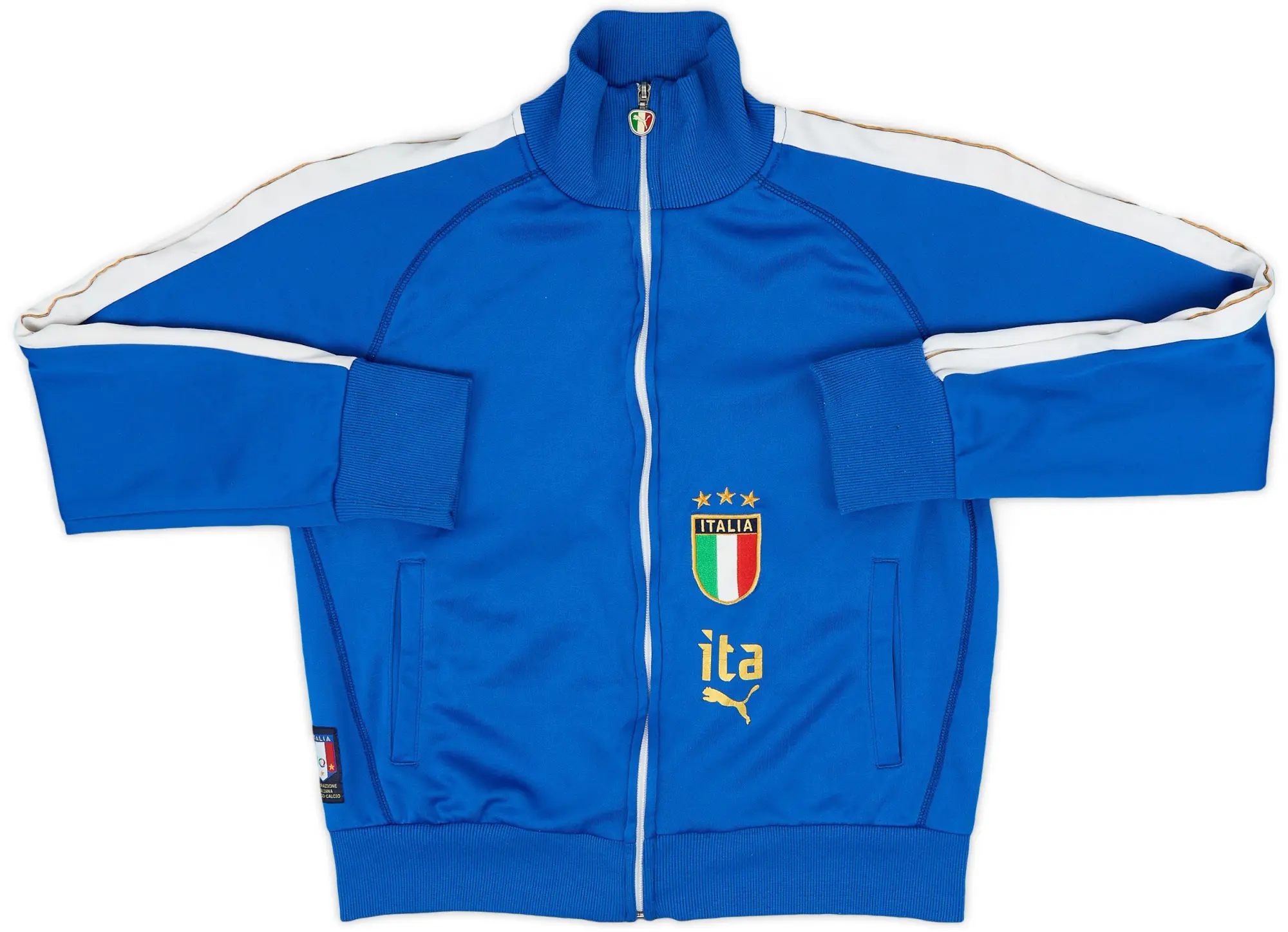 2006-07 Italy Puma Track Jacket - 8/10 - (XL.Boys)